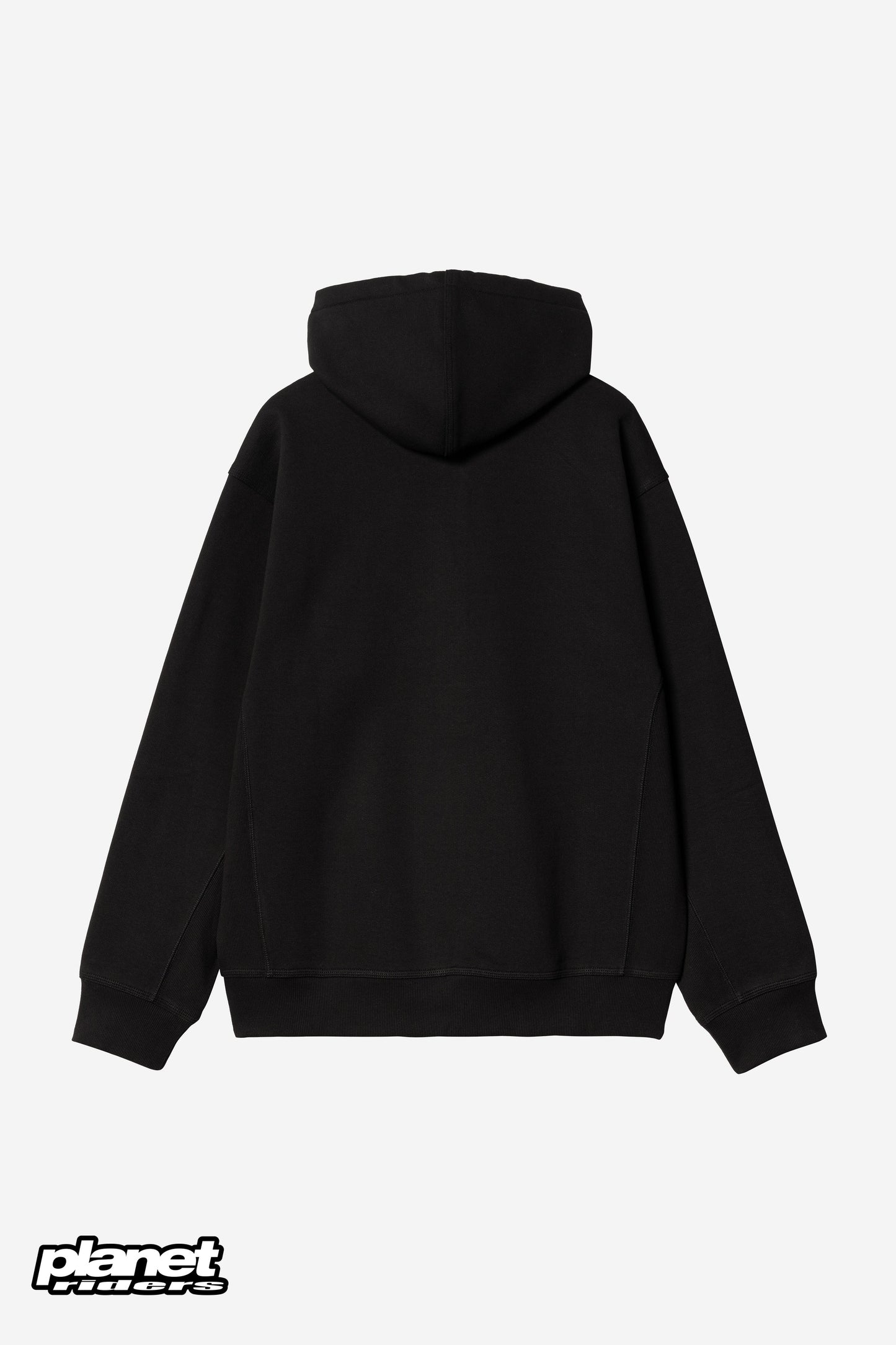 Hooded American Script Jacket Carhartt WIP, Black