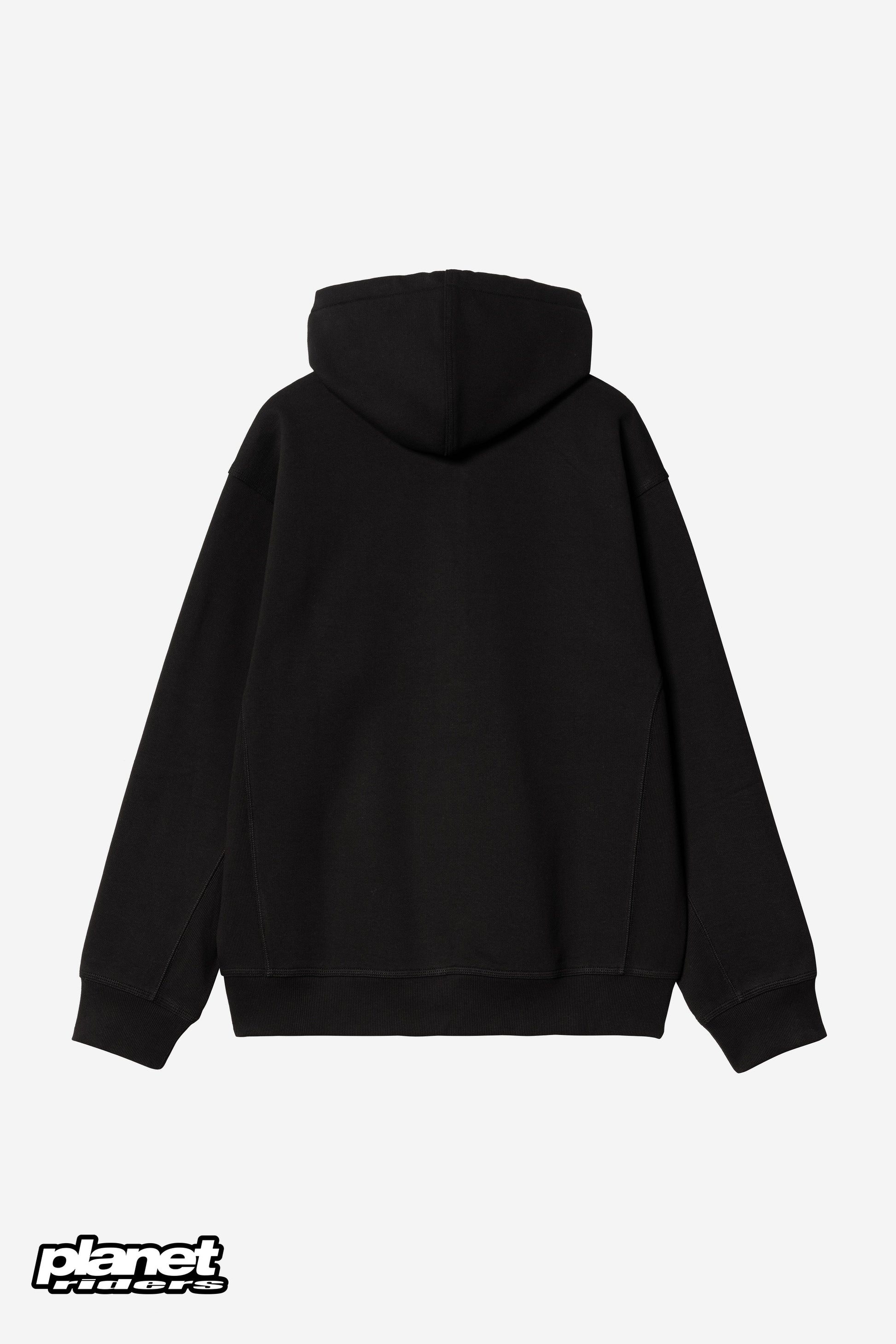 Hooded American Script Jacket Carhartt WIP, Black