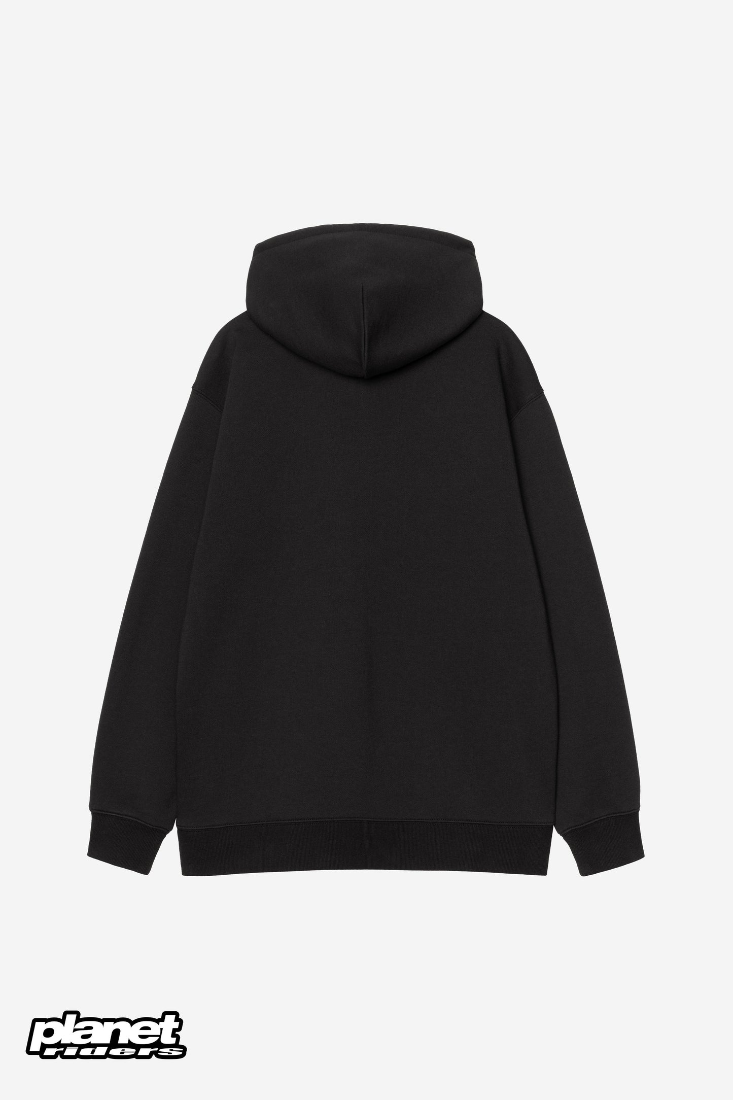 W' Hooded Carhartt Sweatshirt Carhartt WIP, Black / Hortensia