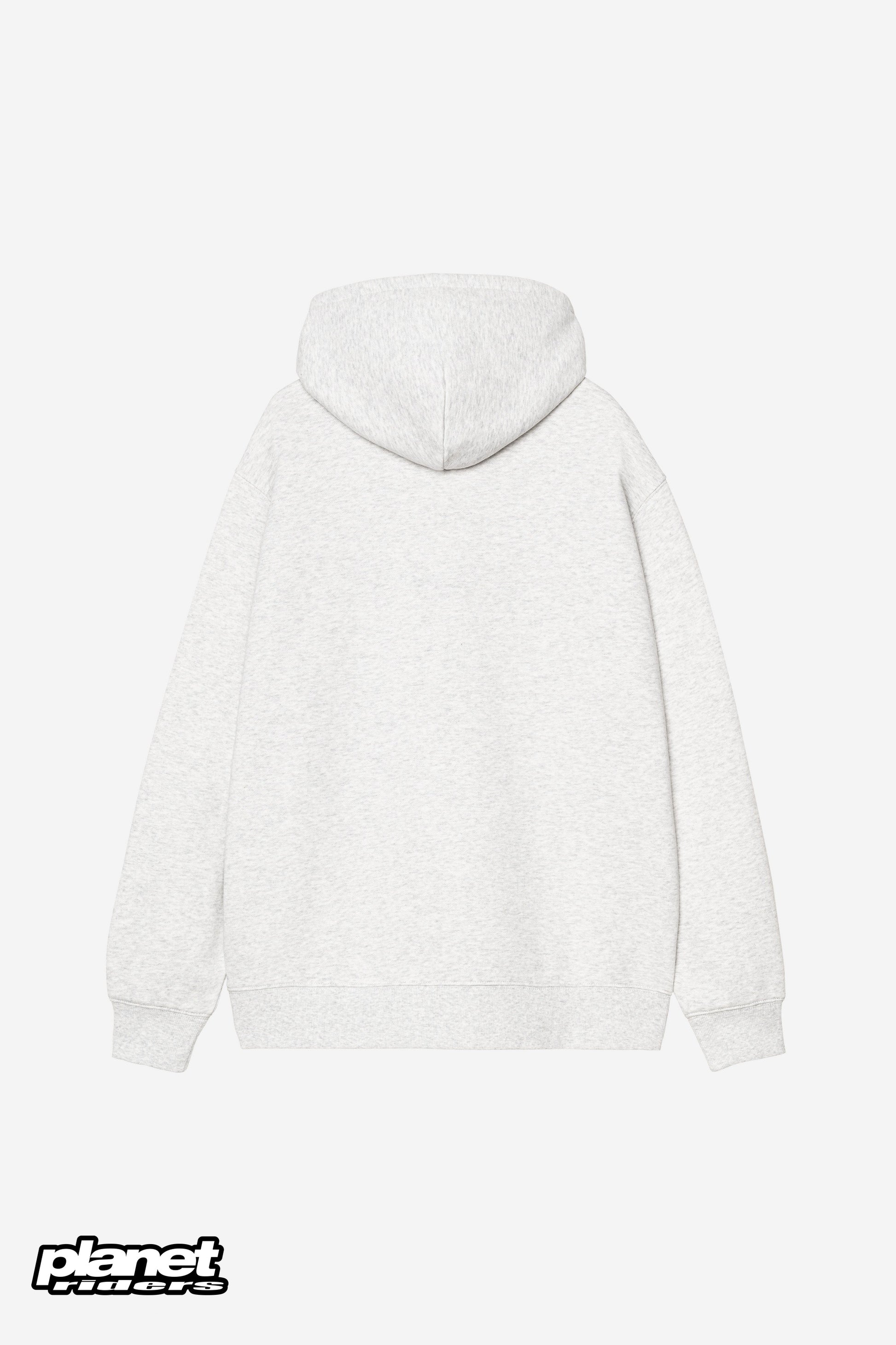 W' Hooded Carhartt Sweatshirt Carhartt WIP, Ash Heather / Cozy Purple