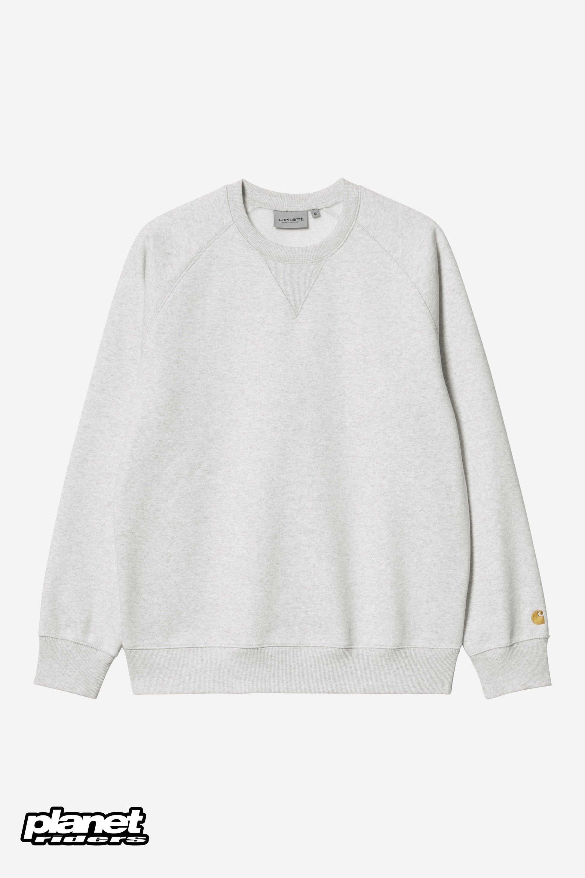 Chase Sweatshirt Carhartt WIP, Ash Heather / Gold