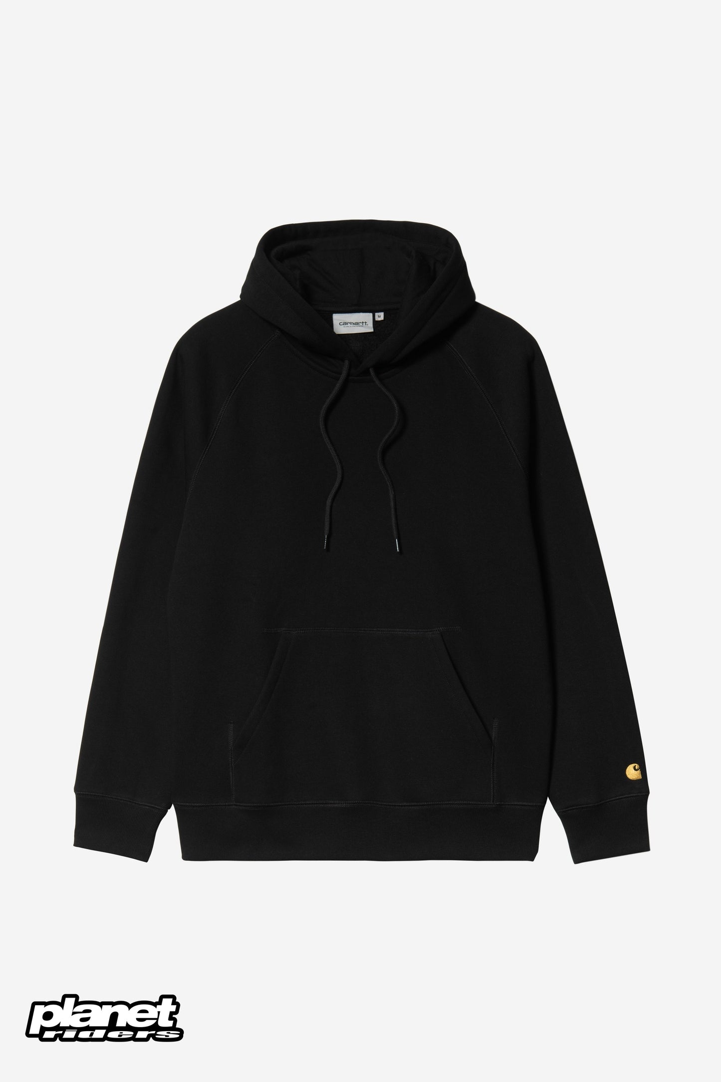 Hooded Chase Sweatshirt Carhartt WIP, Black / Gold