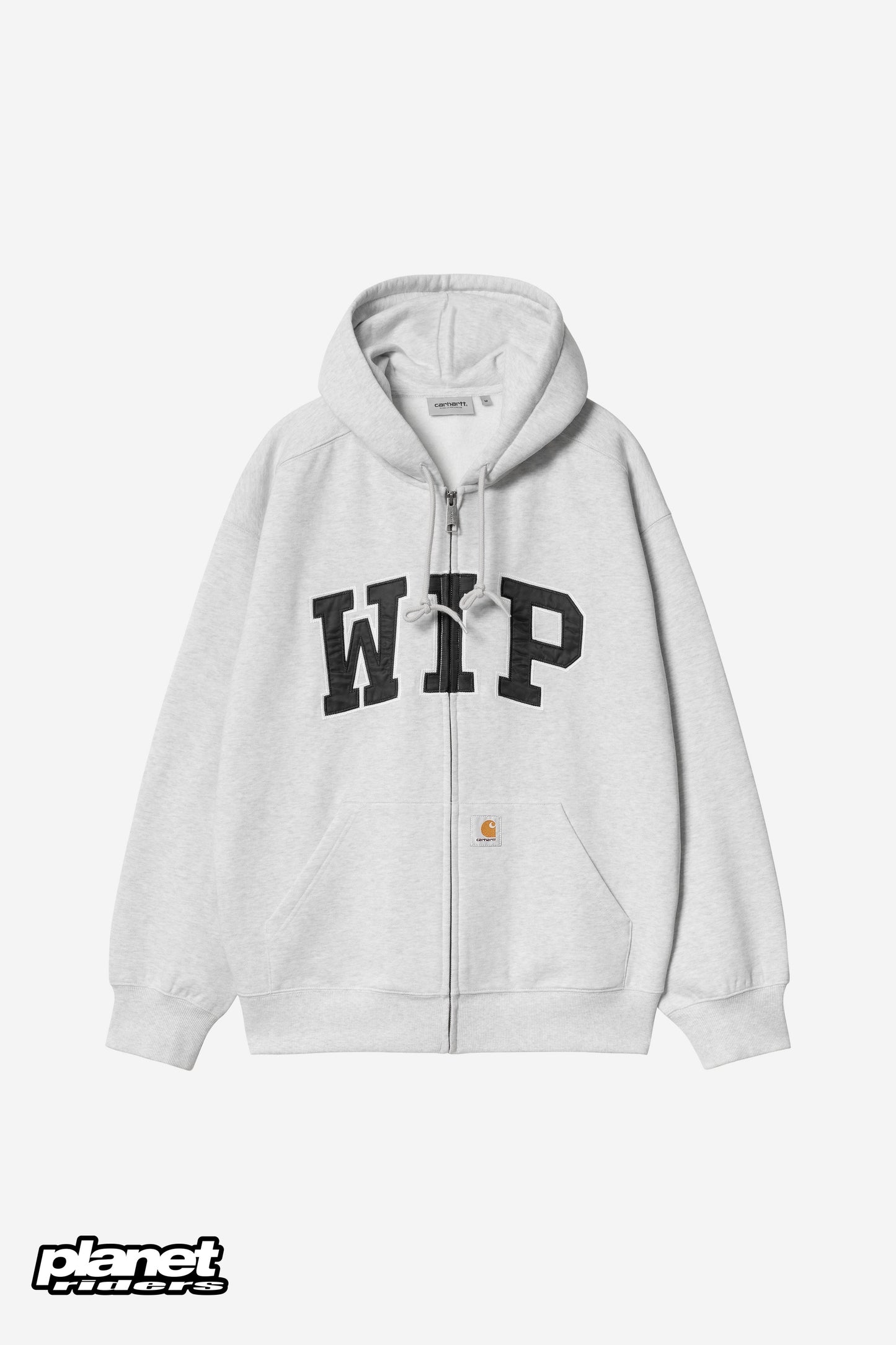 Hooded WIP Sweat Jacket Carhartt WIP, Ash Heather stone