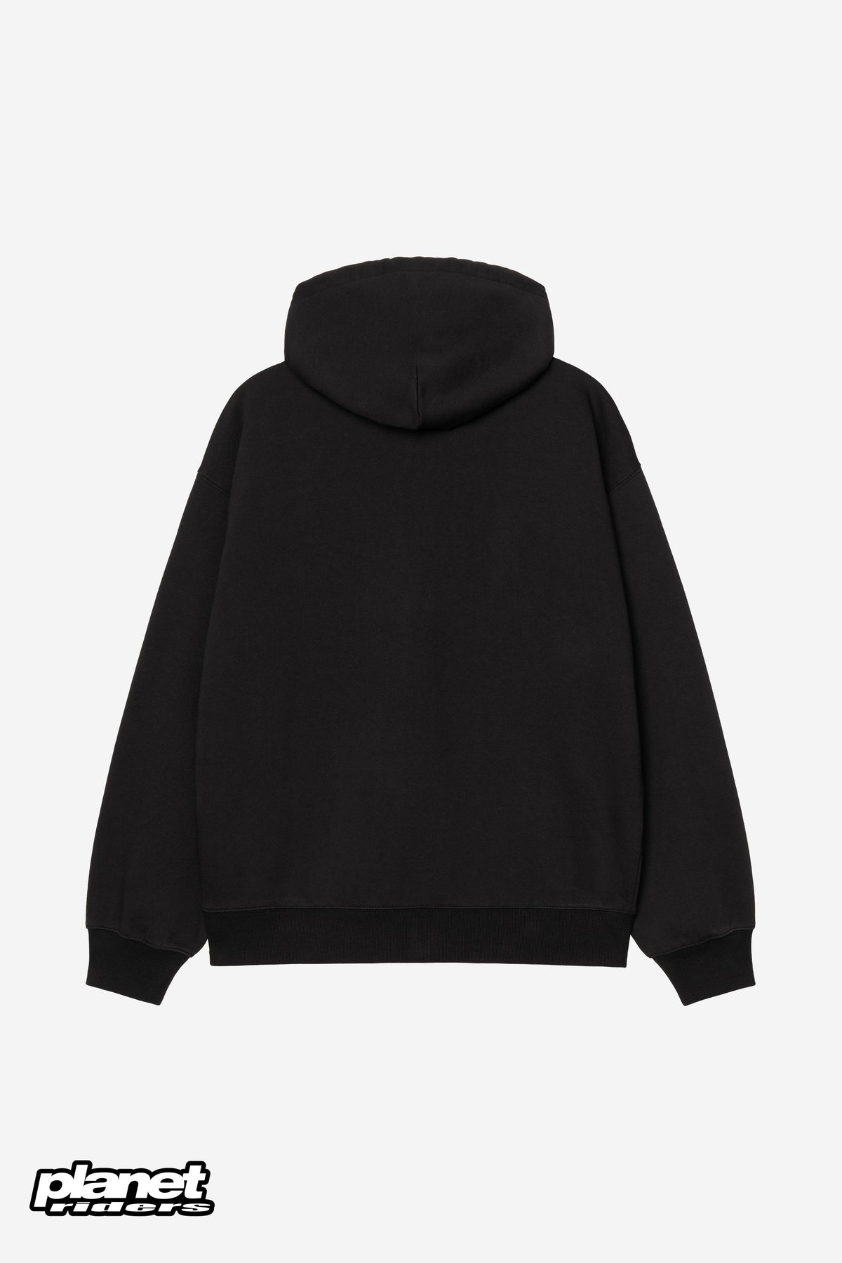 Hooded WIP Sweat Jacket Carhartt WIP, Black stone washed