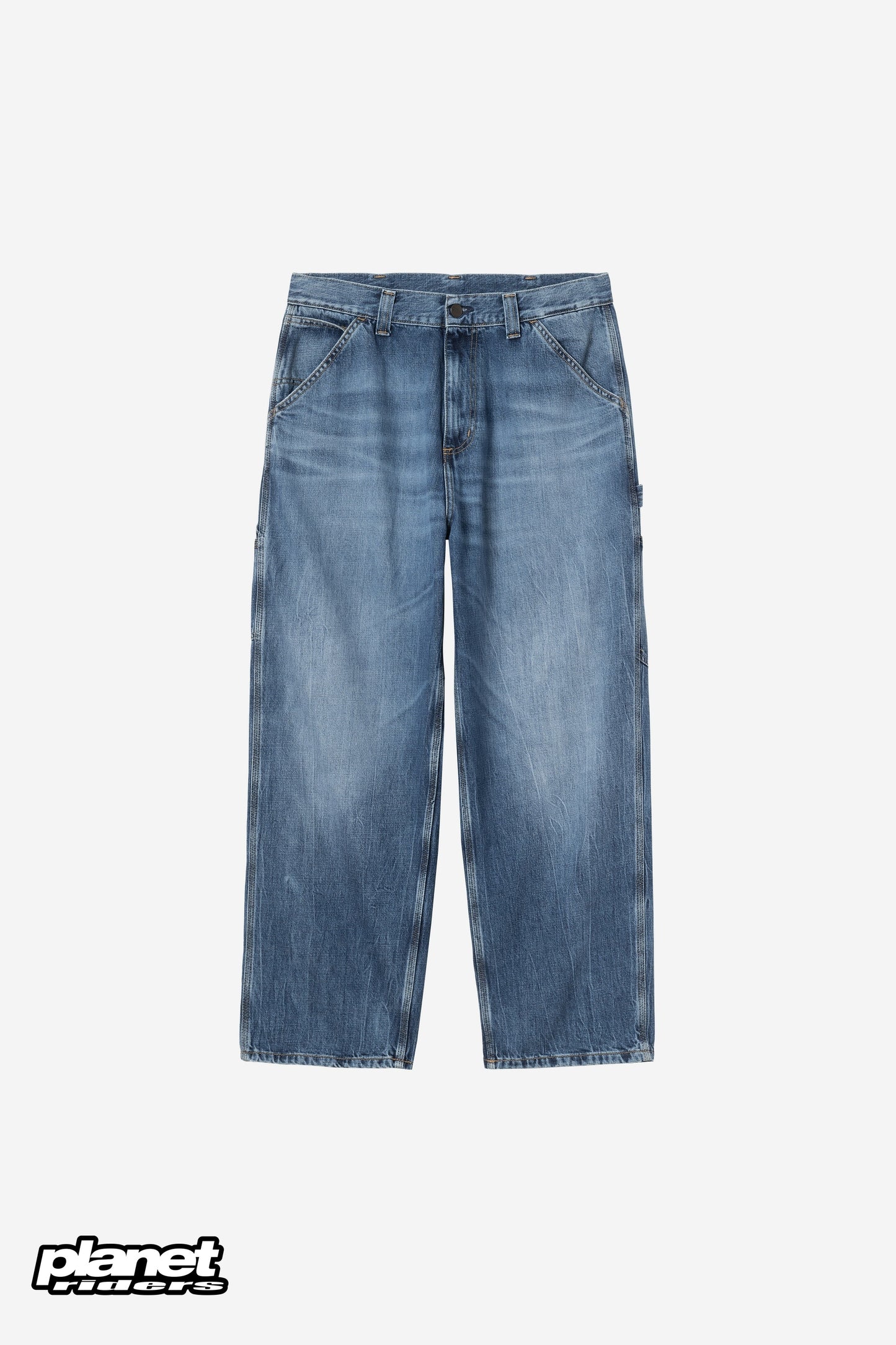 OG Single Knee Pant Carhartt WIP, Blue marble used wash