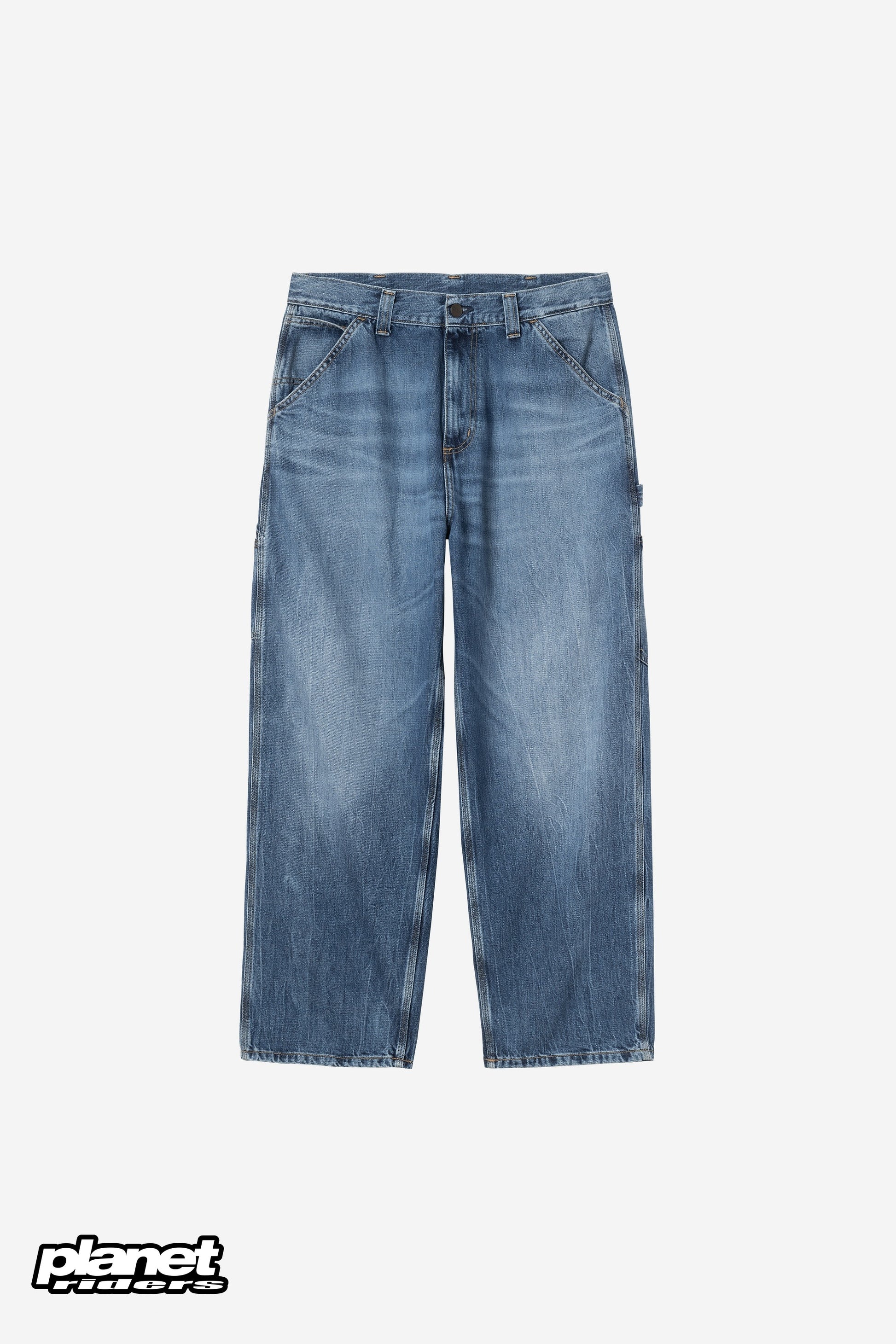 OG Single Knee Pant Carhartt WIP, Blue marble used wash