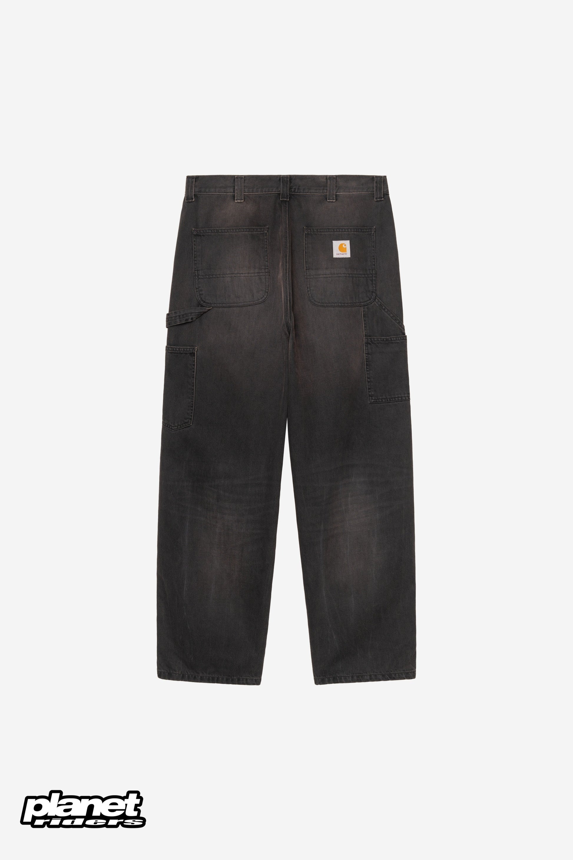 OG Single Knee Pant Carhartt WIP, Black tobacco used wash