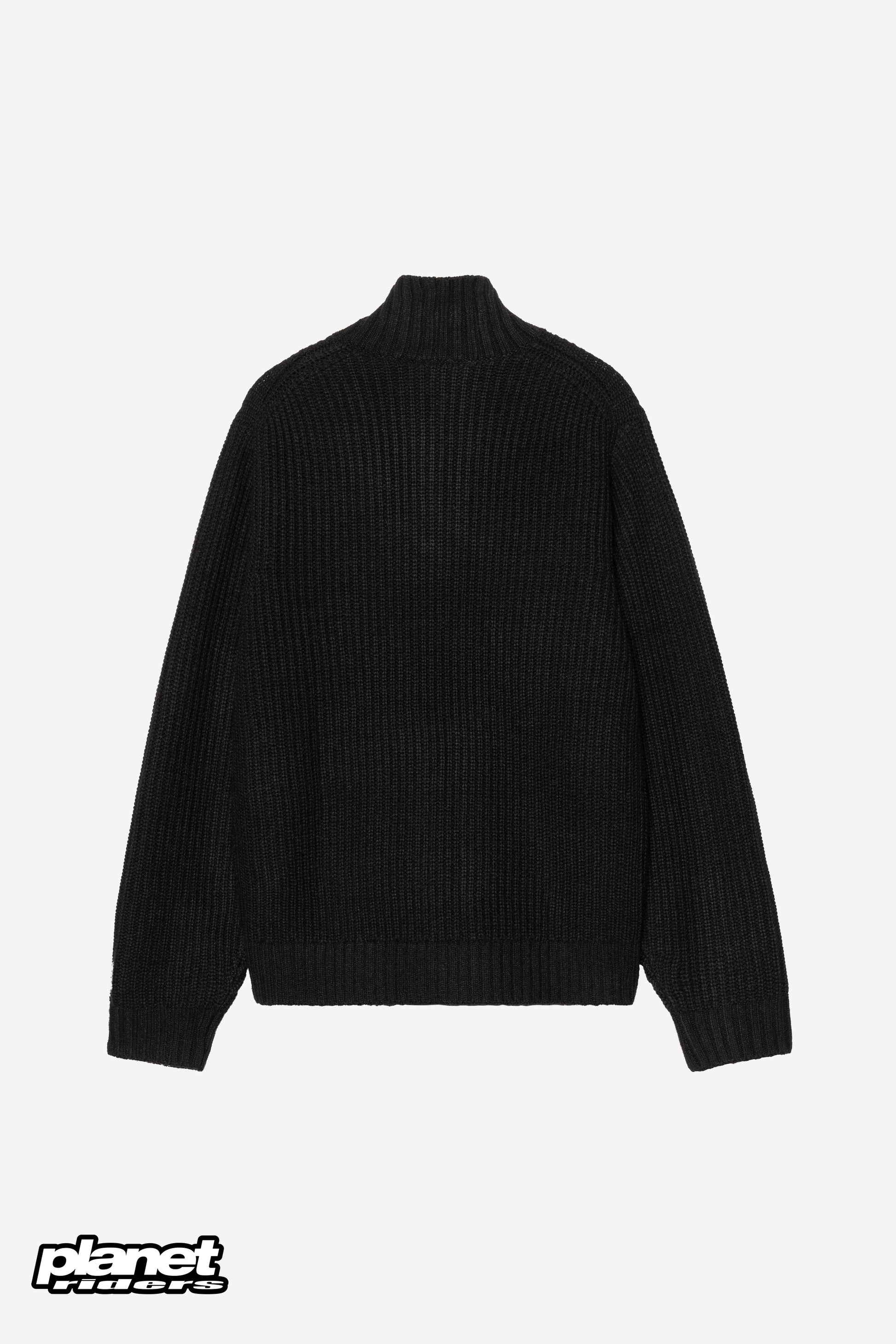 Detroit Half Zip Sweater Carhartt WIP, Black