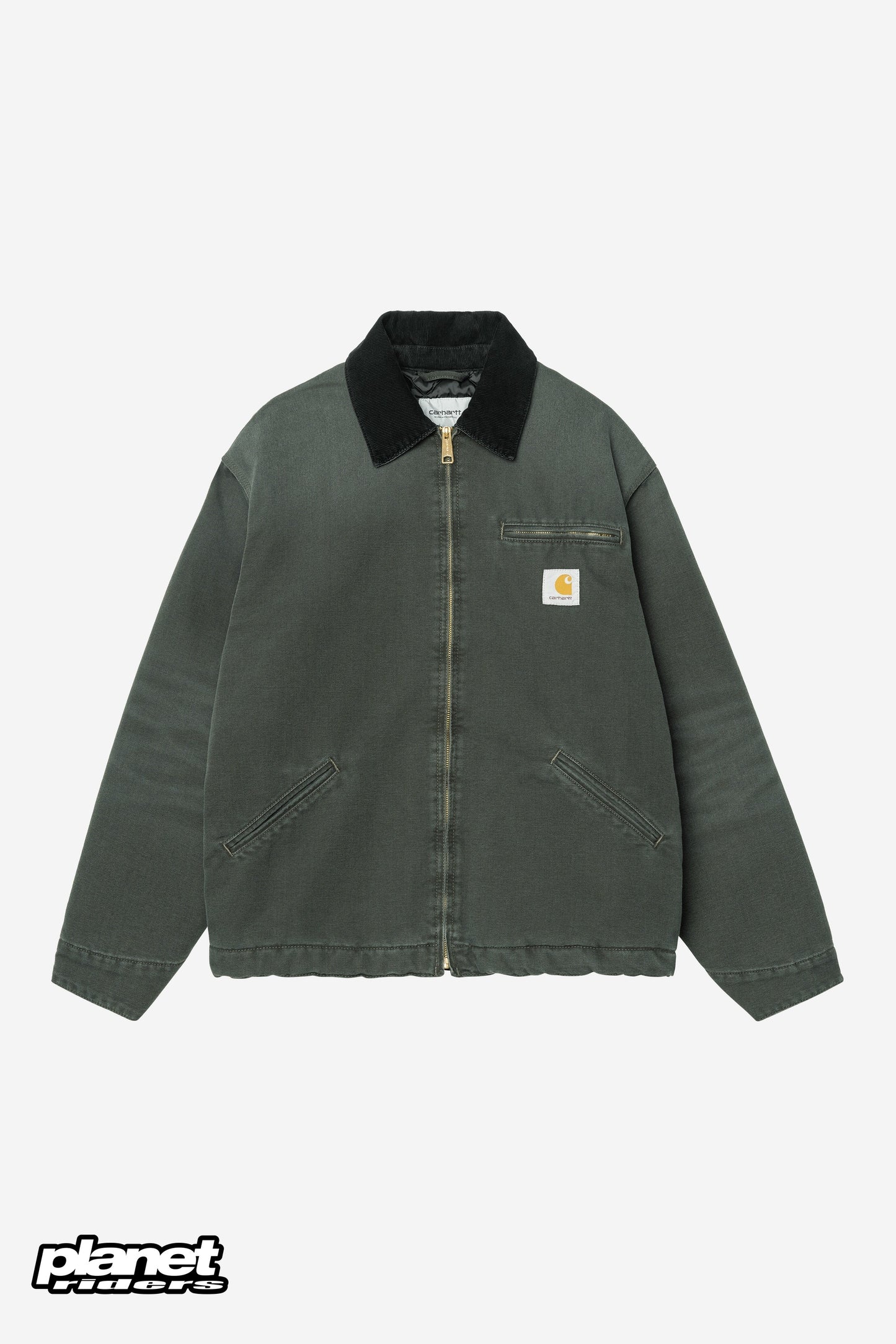 OG Detroit Jacket Carhartt WIP, Raven / Black stone canvas