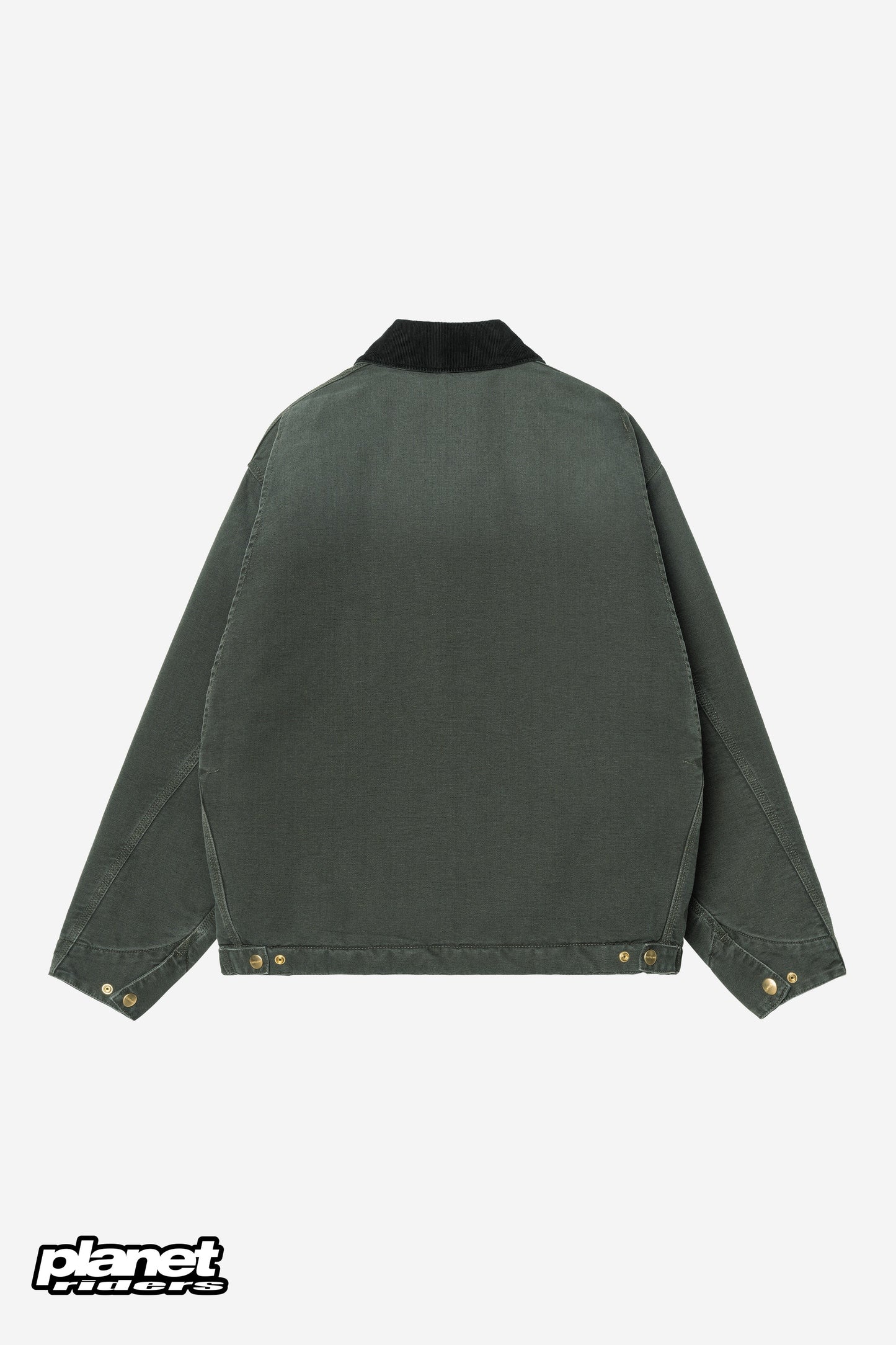 OG Detroit Jacket Carhartt WIP, Raven / Black stone canvas