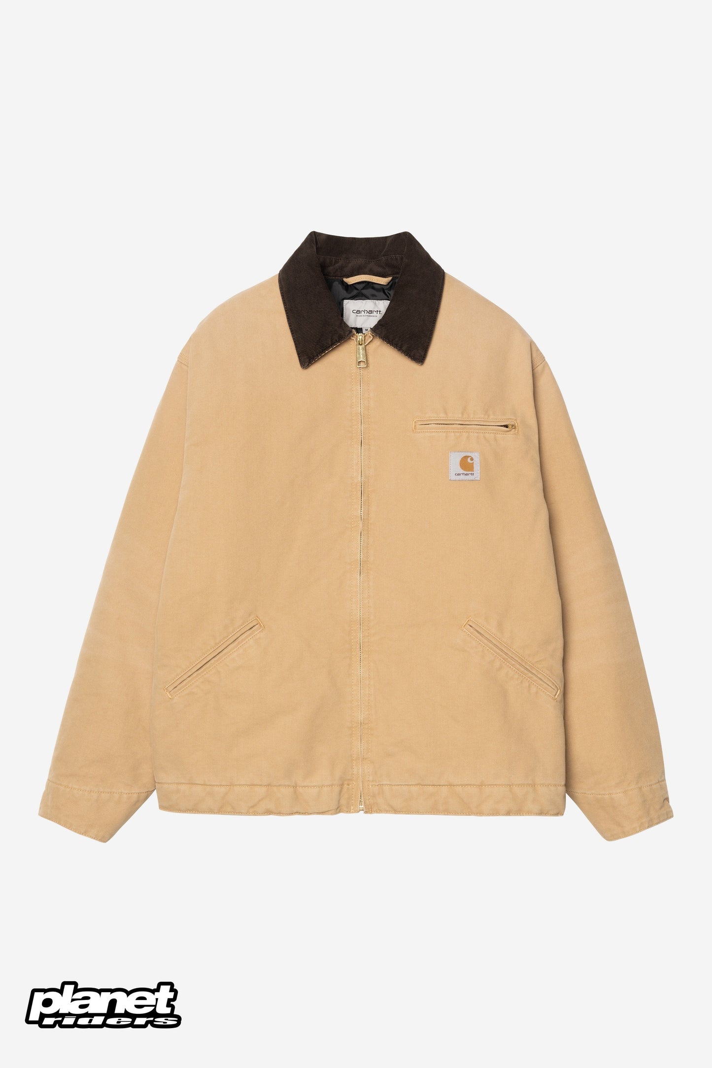 OG Detroit Jacket Carhartt WIP, WIP Dusty H / Tobacco stone canvas