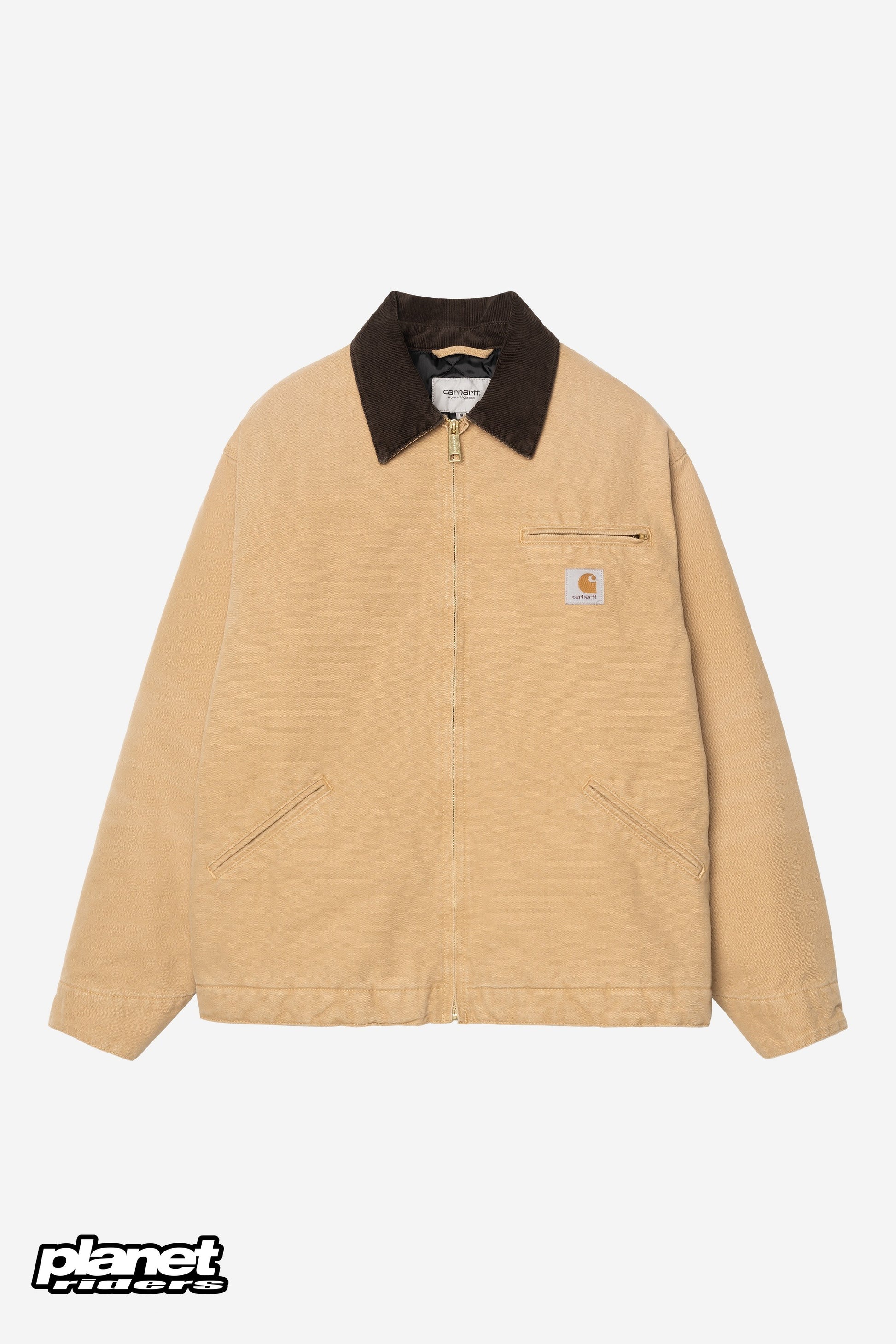OG Detroit Jacket Carhartt WIP, WIP Dusty H / Tobacco stone canvas