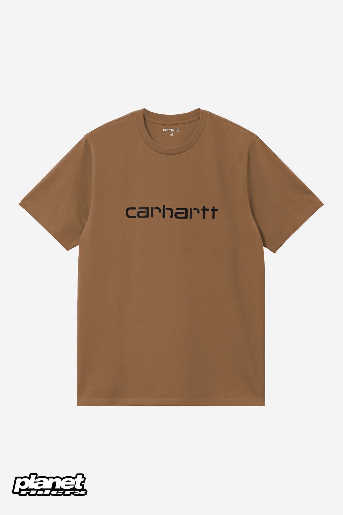 S/S Script T-Shirt Carhartt WIP, WIP H Brown / Black