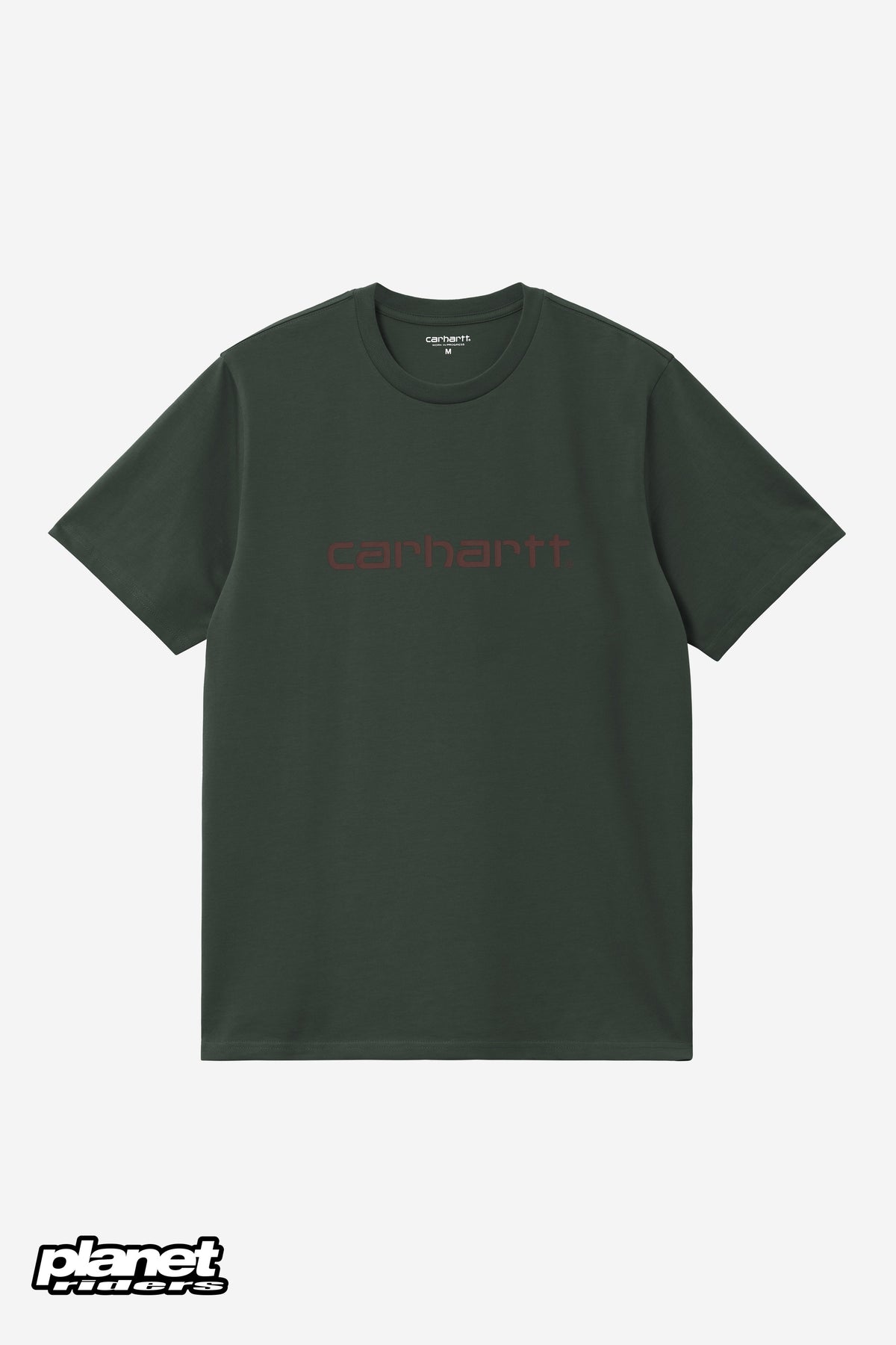 S/S Script T-Shirt Carhartt WIP, Dark Scarab / Palisander