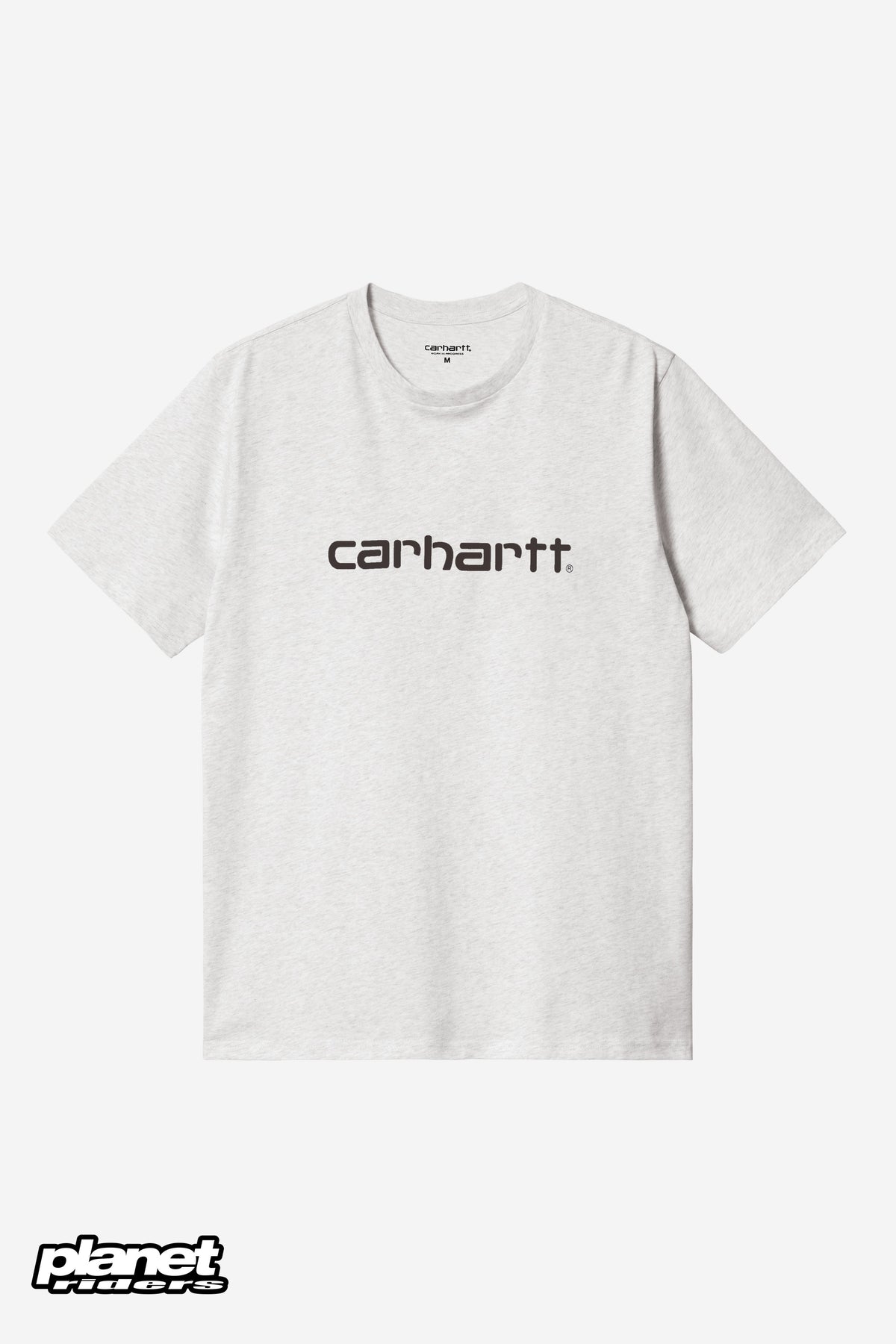 S/S Script T-Shirt Carhartt WIP, Ash Heather / Graphite