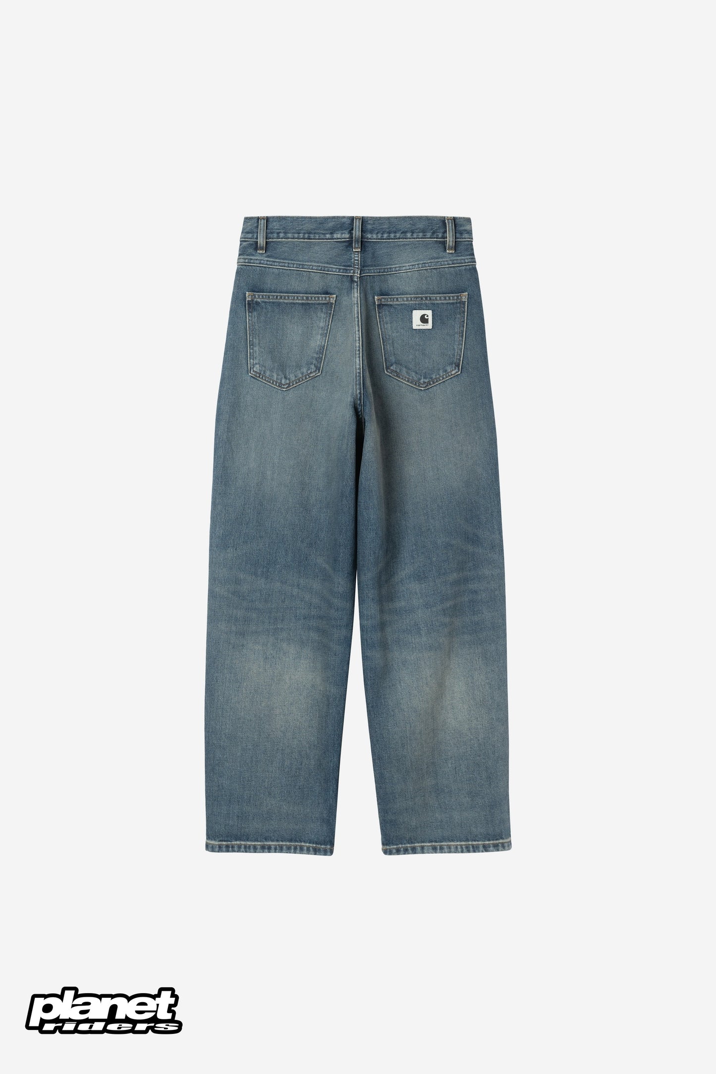 W' Brandon Pant Carhartt WIP, Blue worn used wash