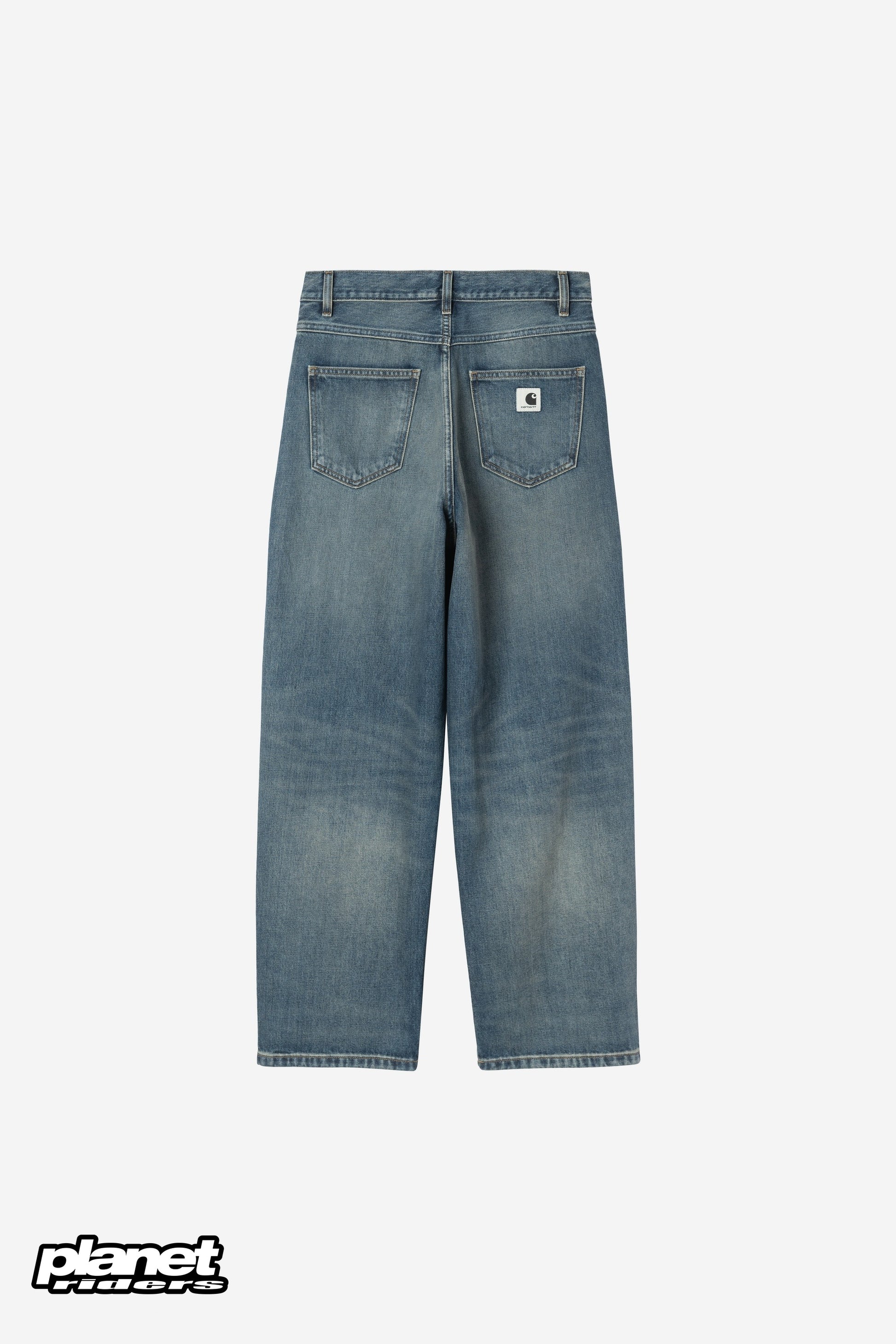 W' Brandon Pant Carhartt WIP, Blue worn used wash