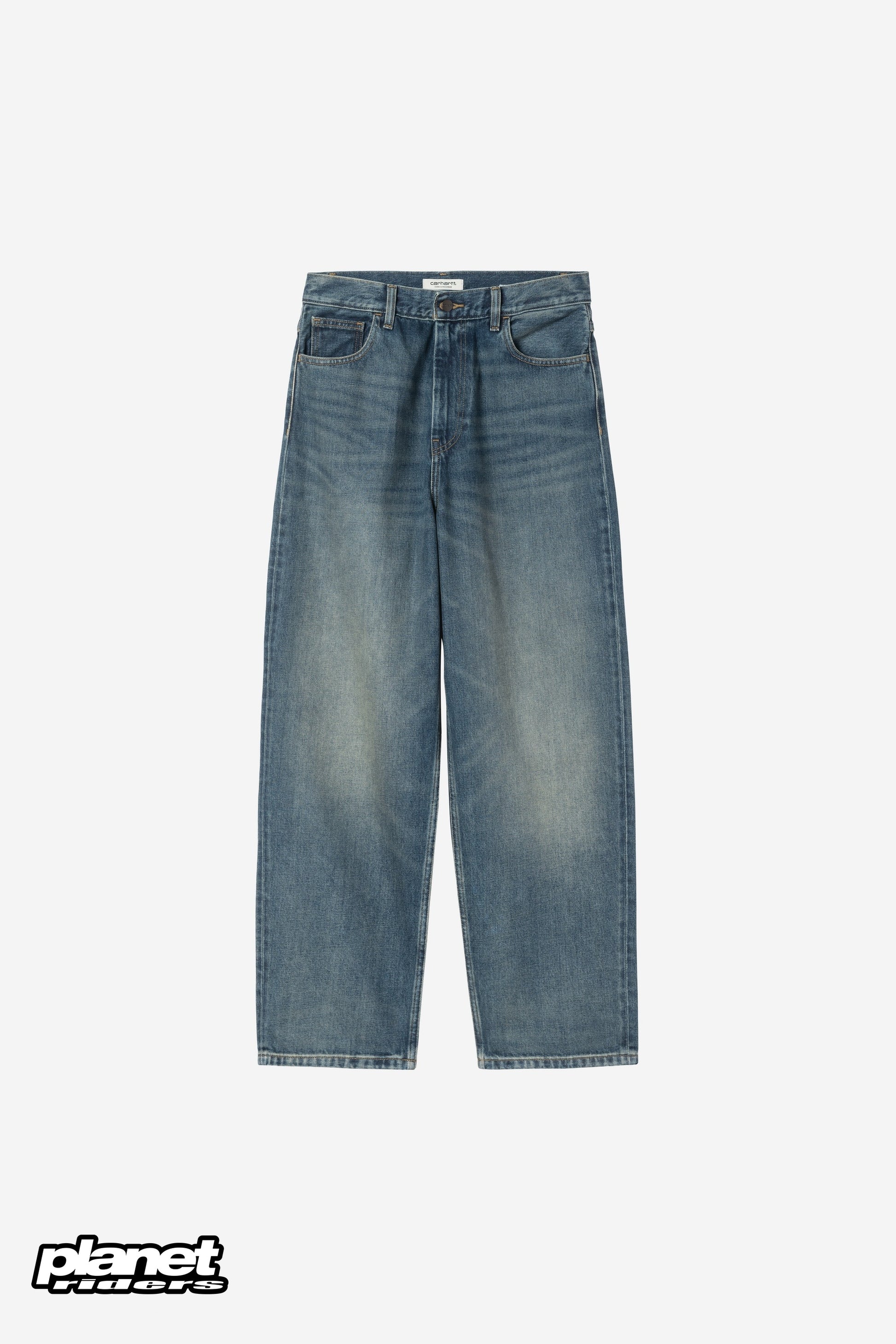 W' Brandon Pant Carhartt WIP, Blue worn used wash