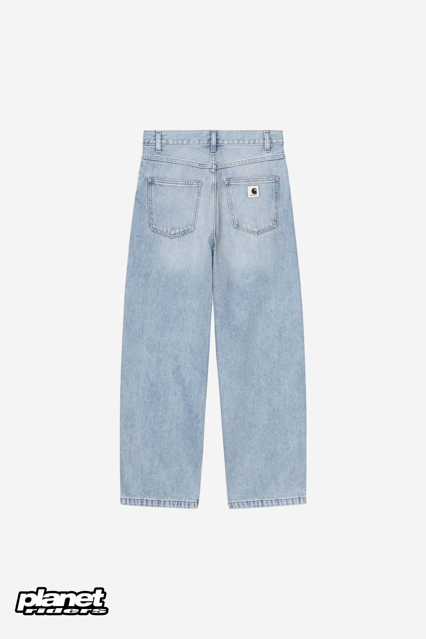 W' Brandon Pant Carhartt WIP, Blue heavy worn bleached