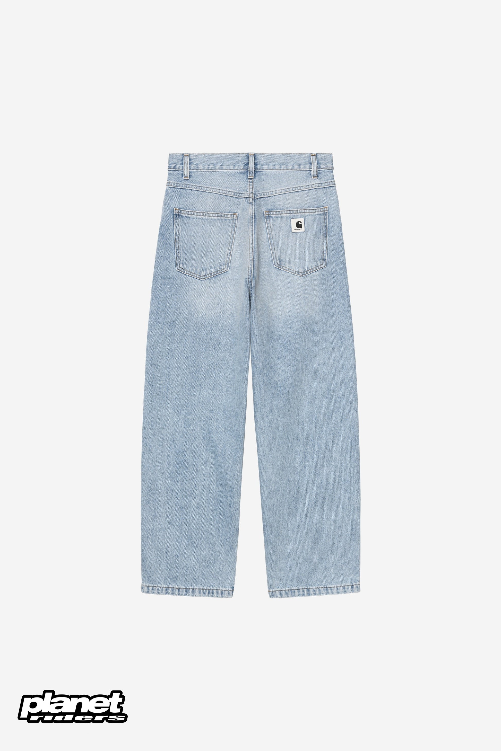 W' Brandon Pant Carhartt WIP, Blue heavy worn bleached
