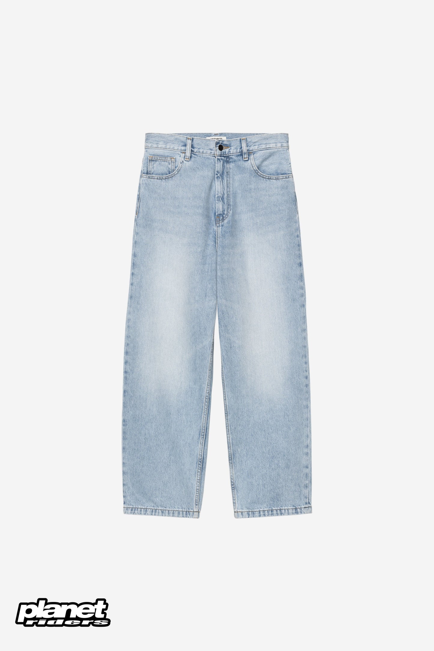 W' Brandon Pant Carhartt WIP, Blue heavy worn bleached