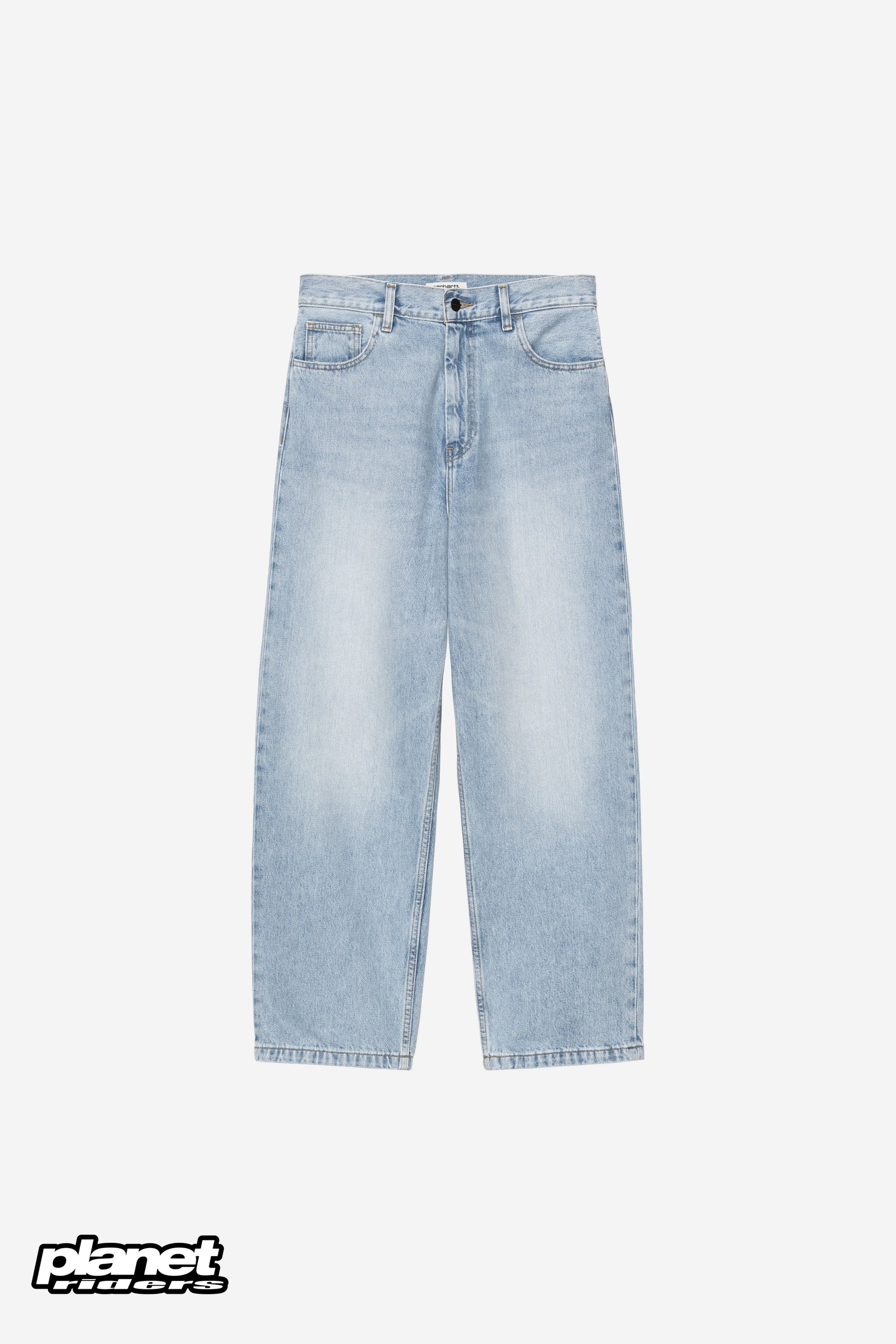 W' Brandon Pant Carhartt WIP, Blue heavy worn bleached