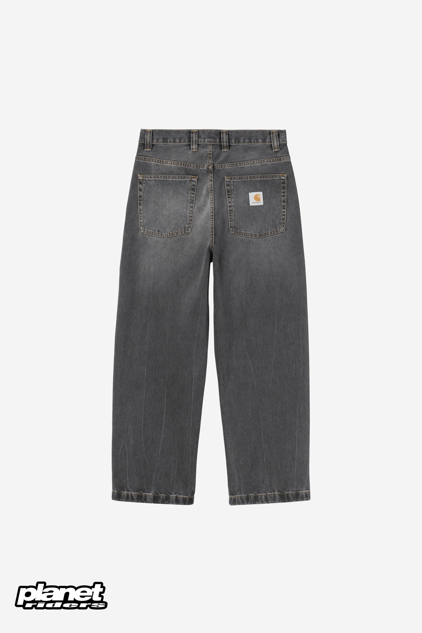 Brandon Pant Carhartt WIP, Black marble used wash