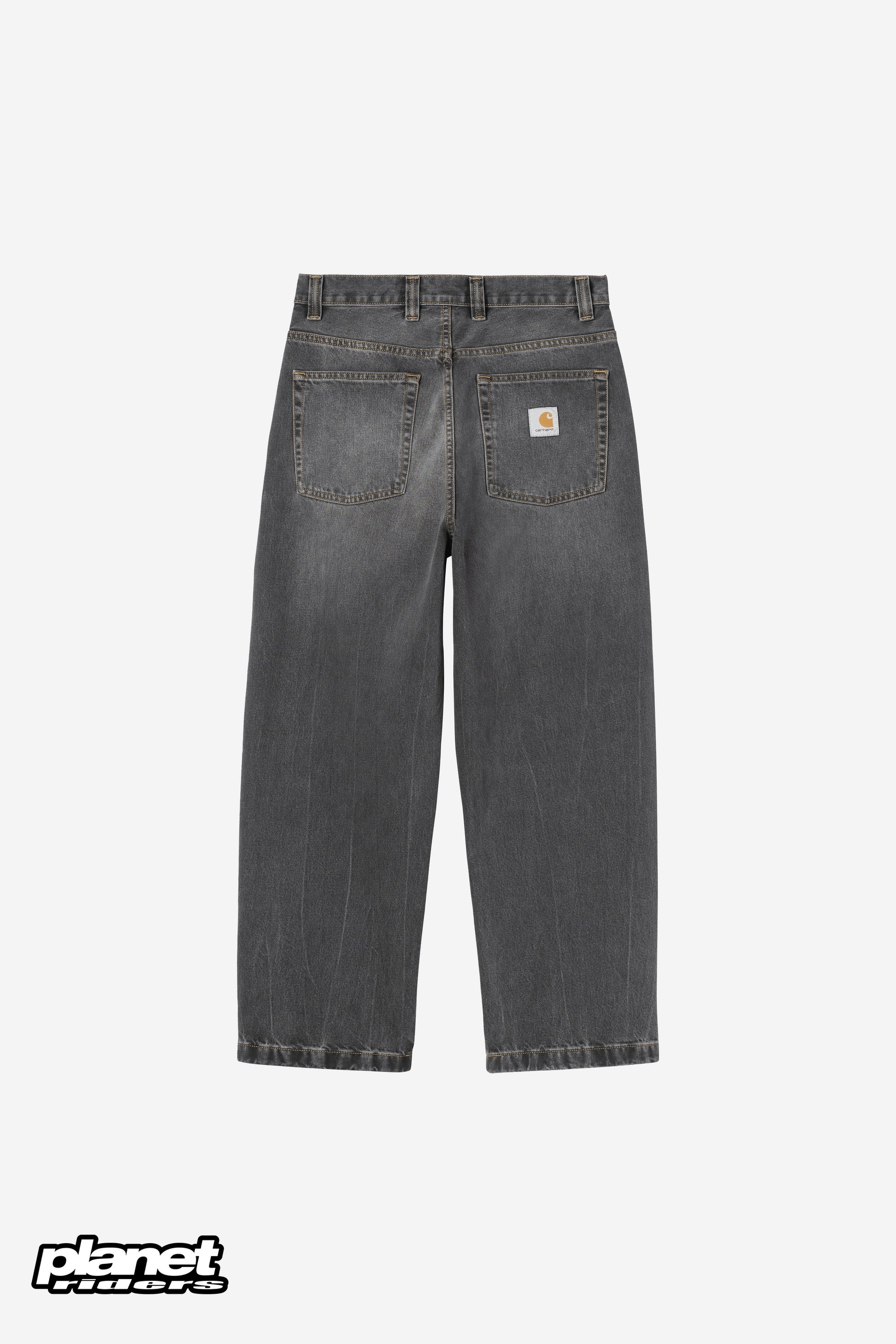 Brandon Pant Carhartt WIP, Black marble used wash