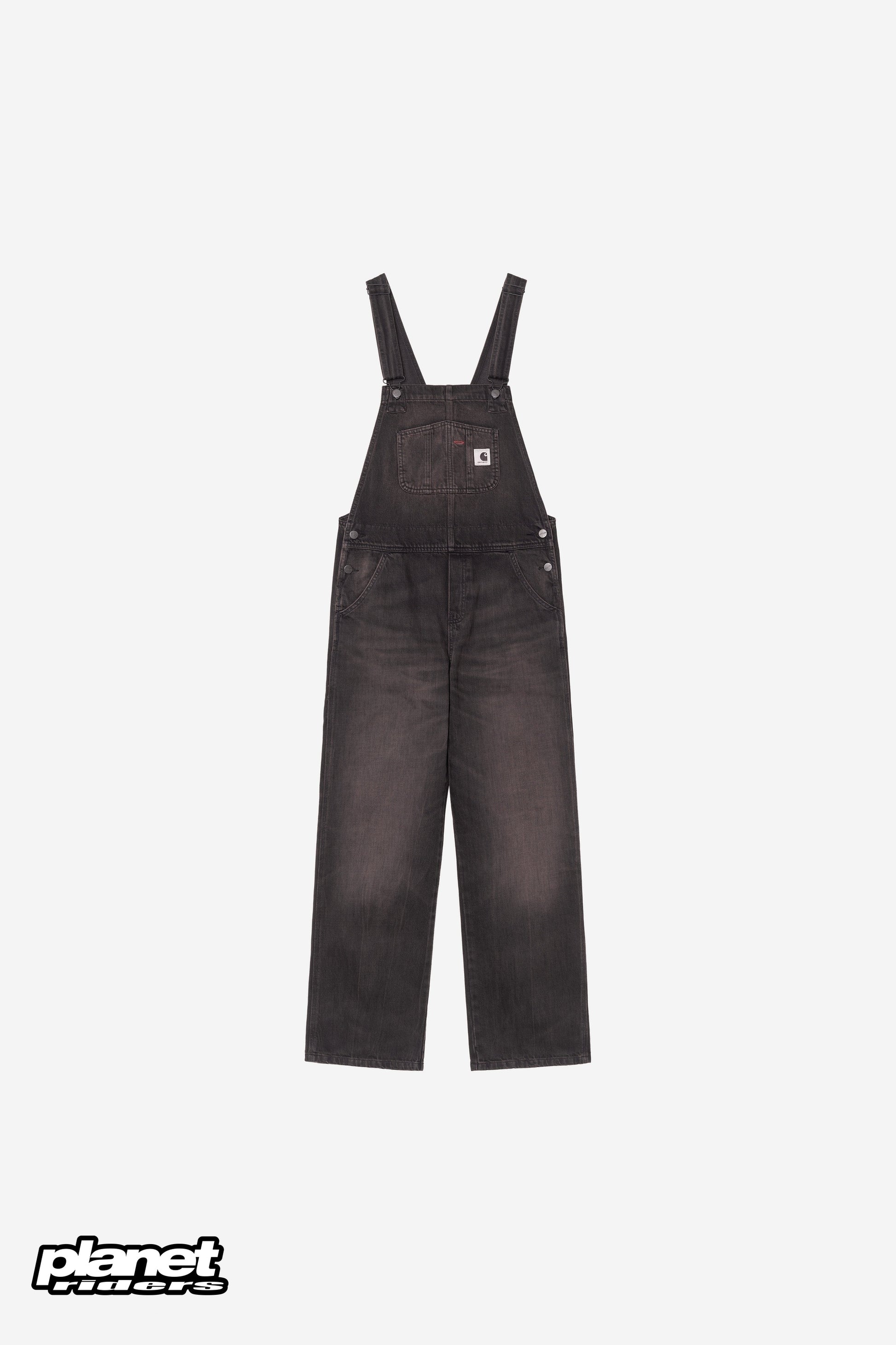 W' Bib Overall Straight Carhartt WIP, Black