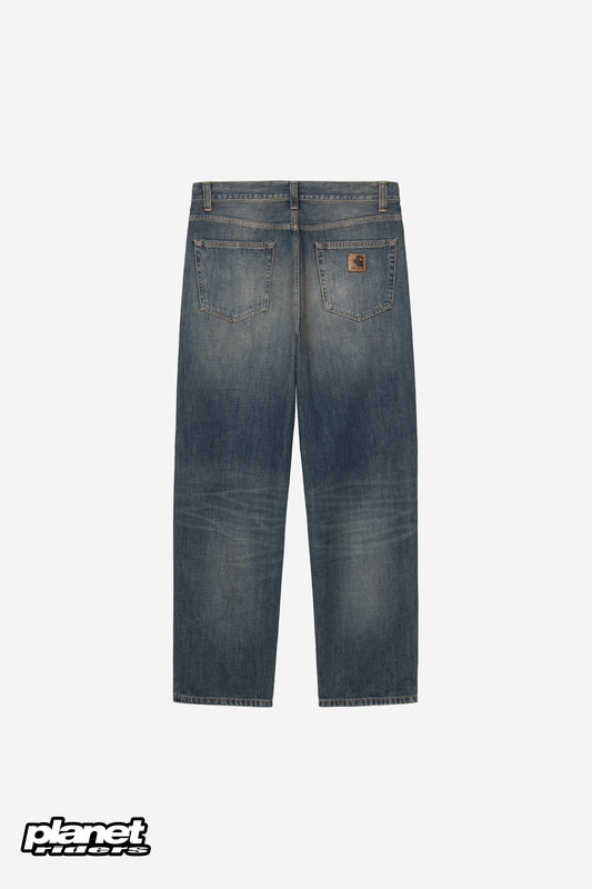 Aaron Pant Carhartt WIP, Blue mid worn used