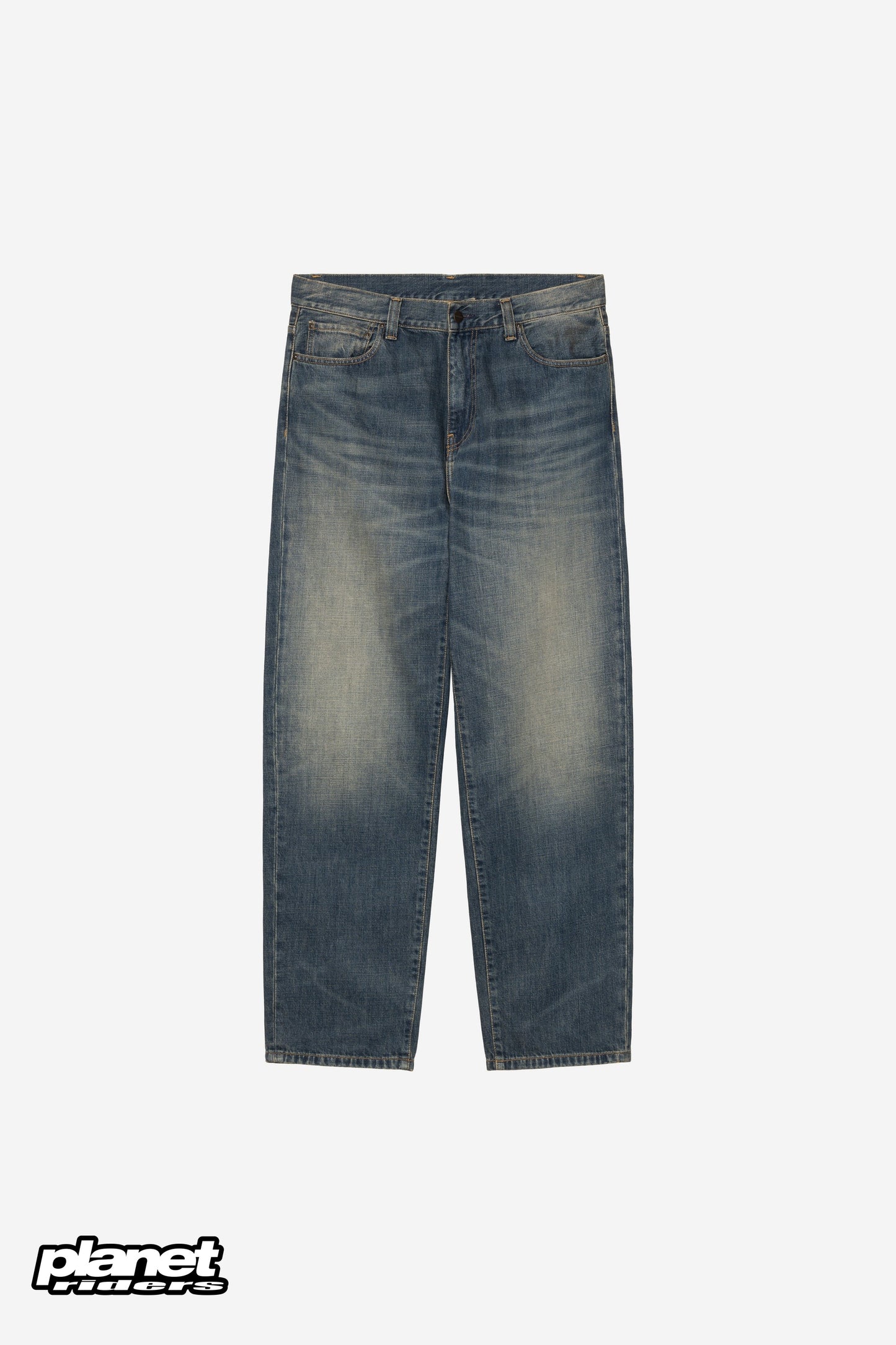 Aaron Pant Carhartt WIP, Blue mid worn used