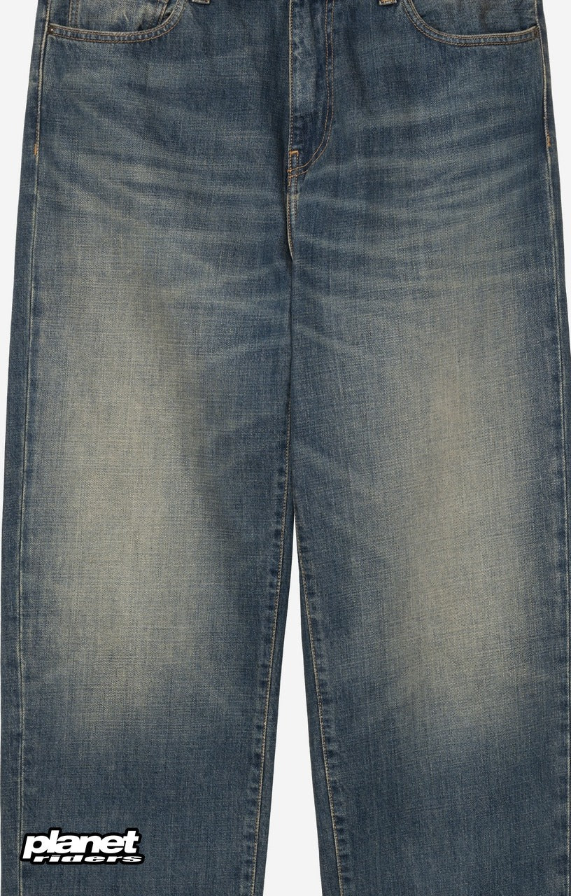 Aaron Pant Carhartt WIP, Blue mid worn used