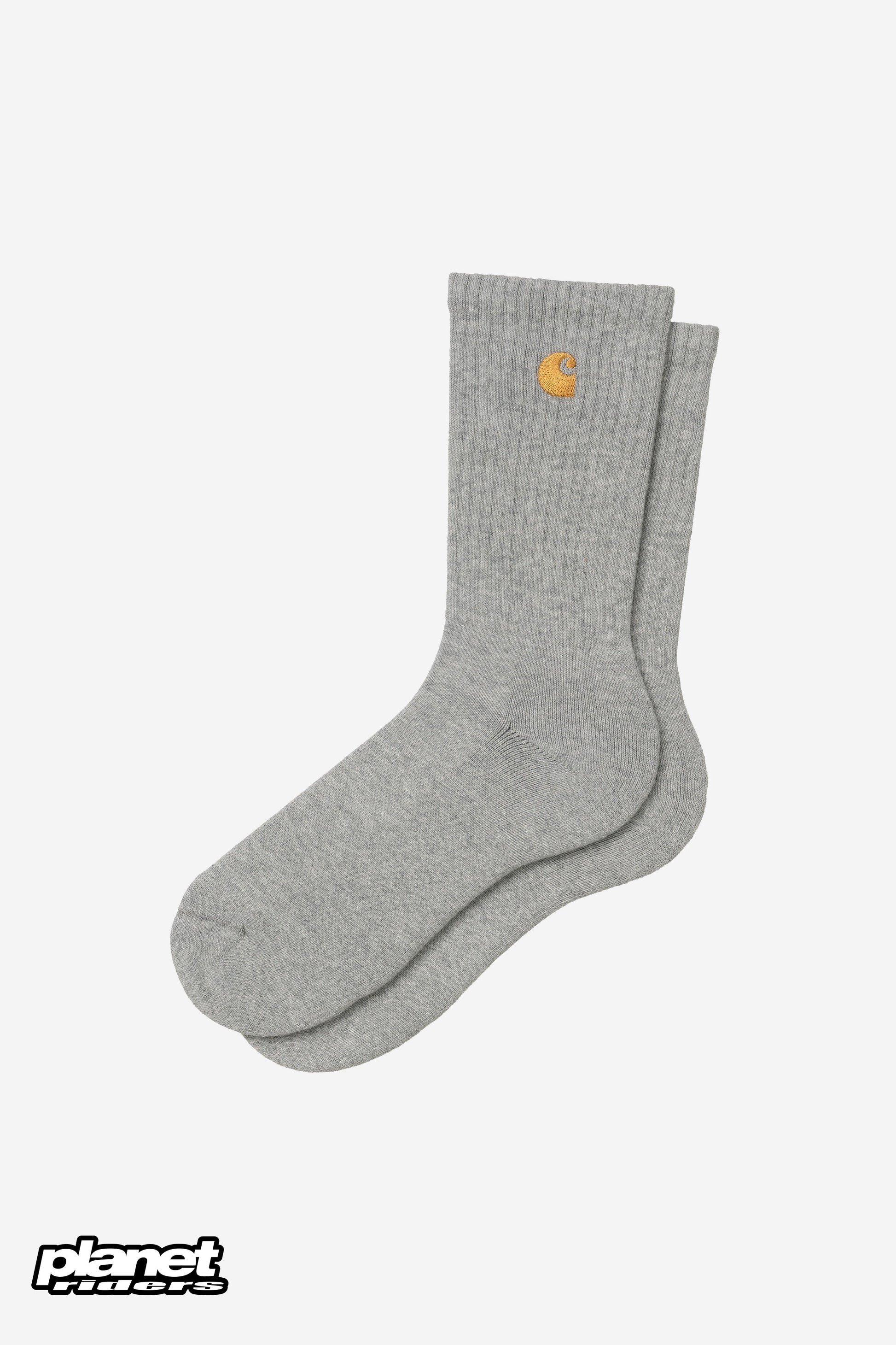 Chase Socks Carhartt WIP, Grey Heather / Gold