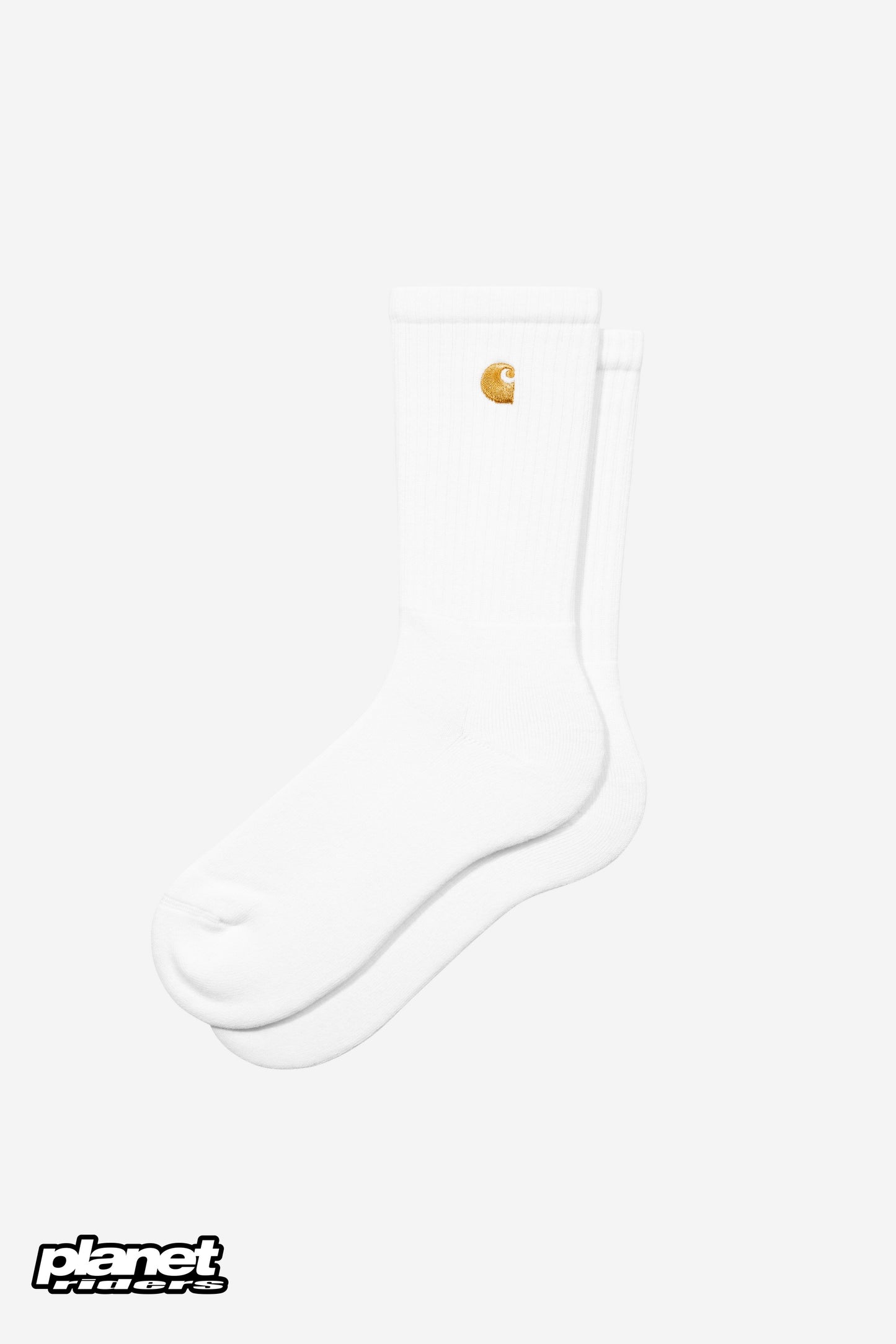 Chase Socks Carhartt WIP, White / Gold