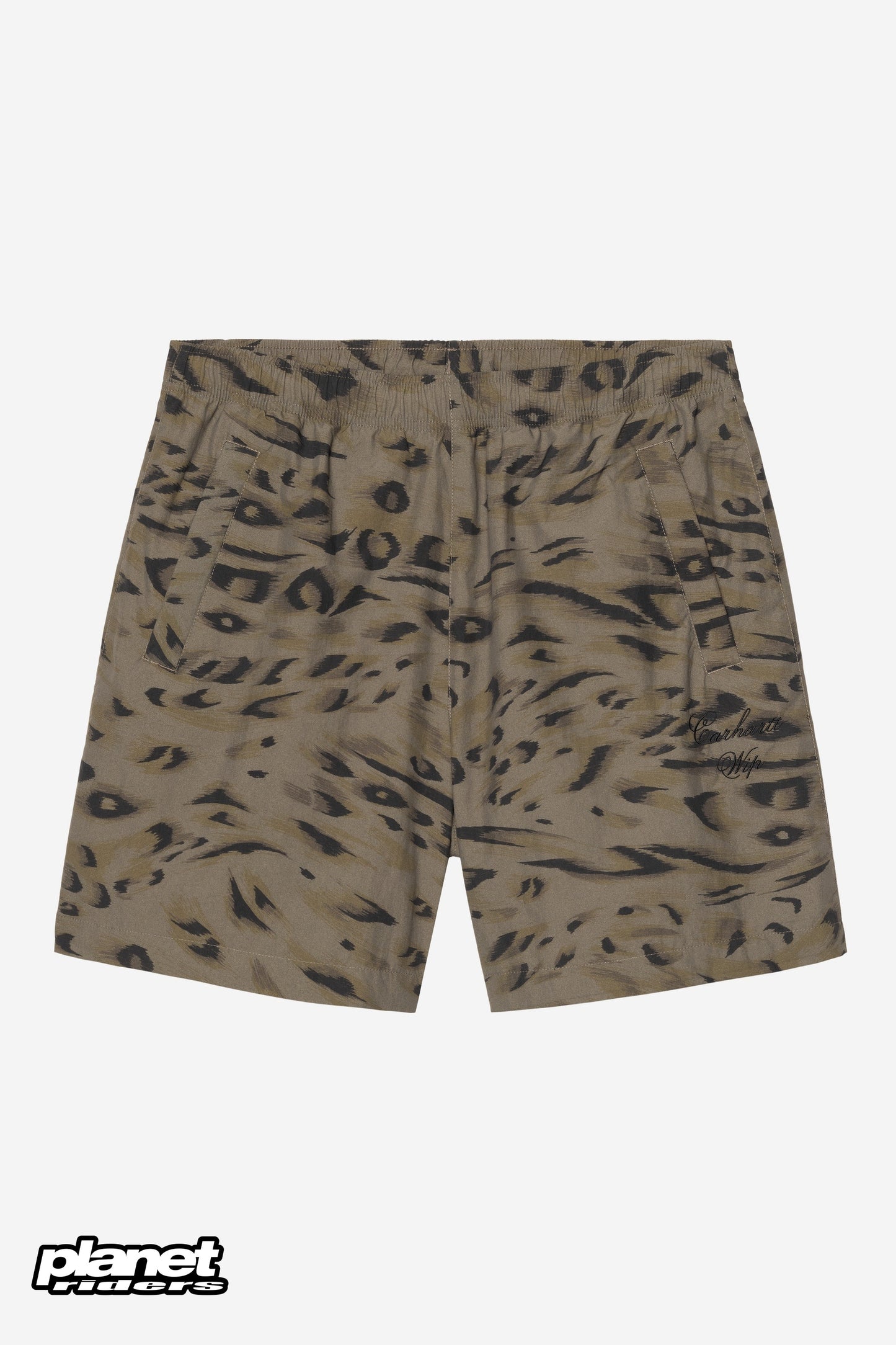 Travon Short Carhartt WIP, Duck Feather Print, Cypress / Black