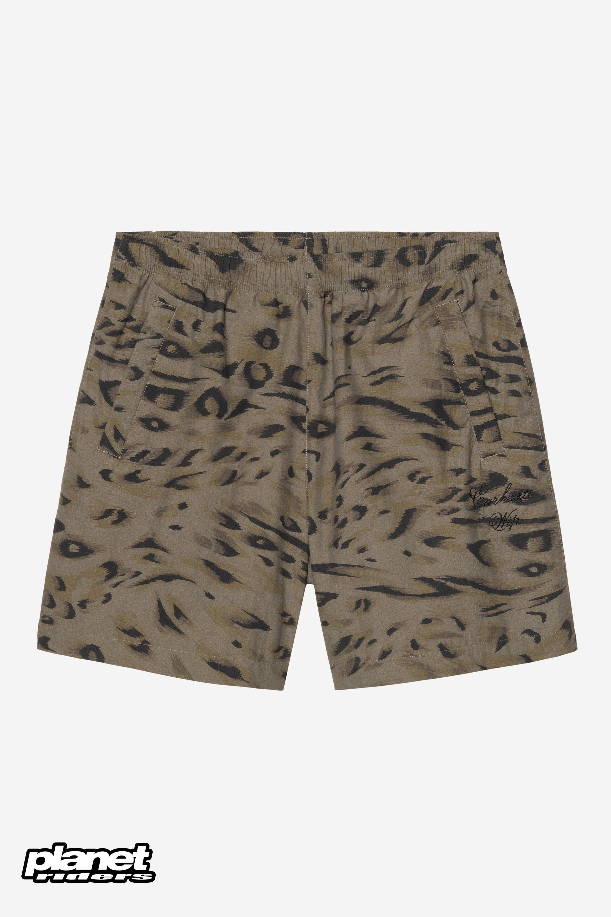 Travon Short Carhartt WIP, Duck Feather Print, Cypress / Black