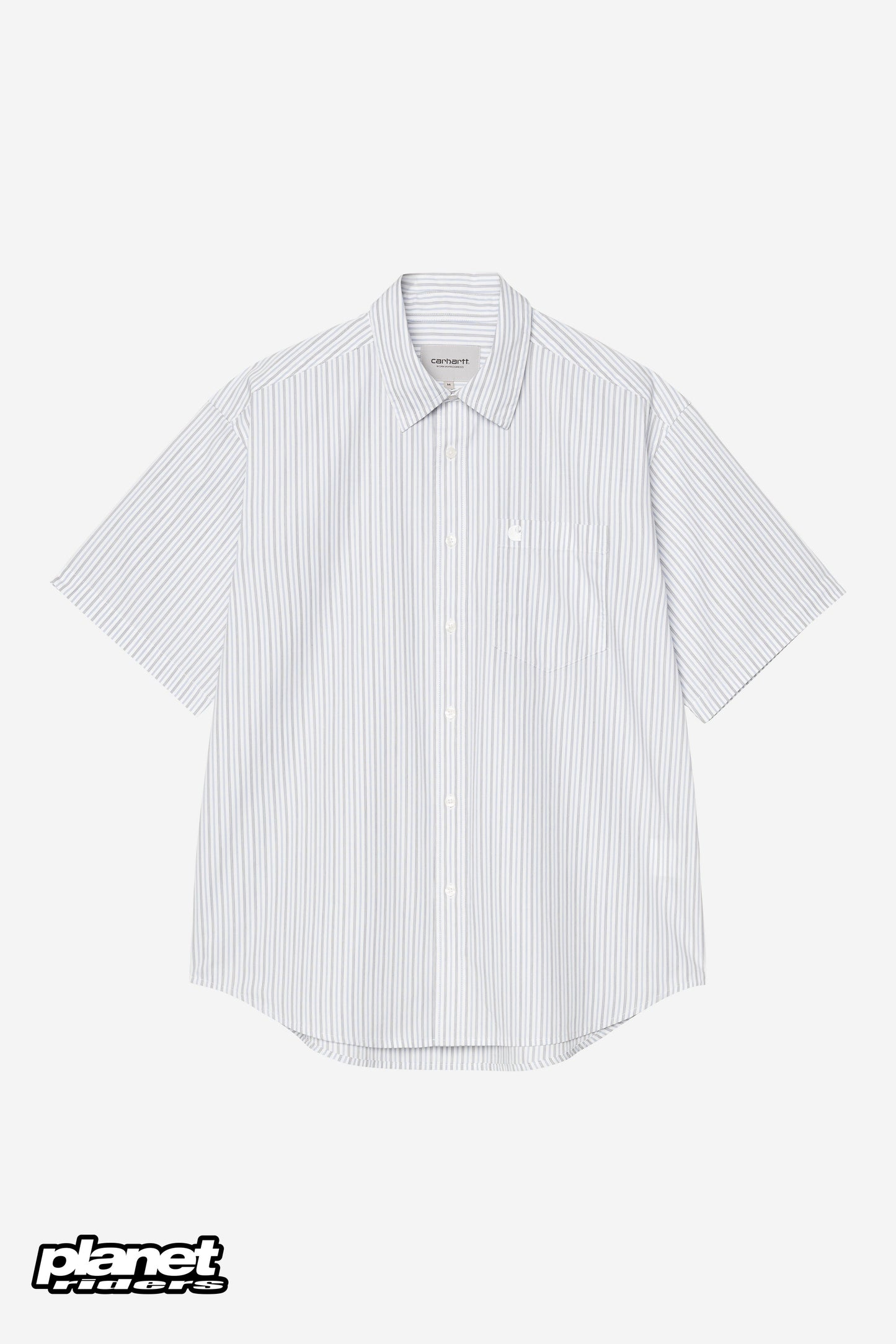 S/S Keene Shirt Carhartt WIP, Keene Stripe, White