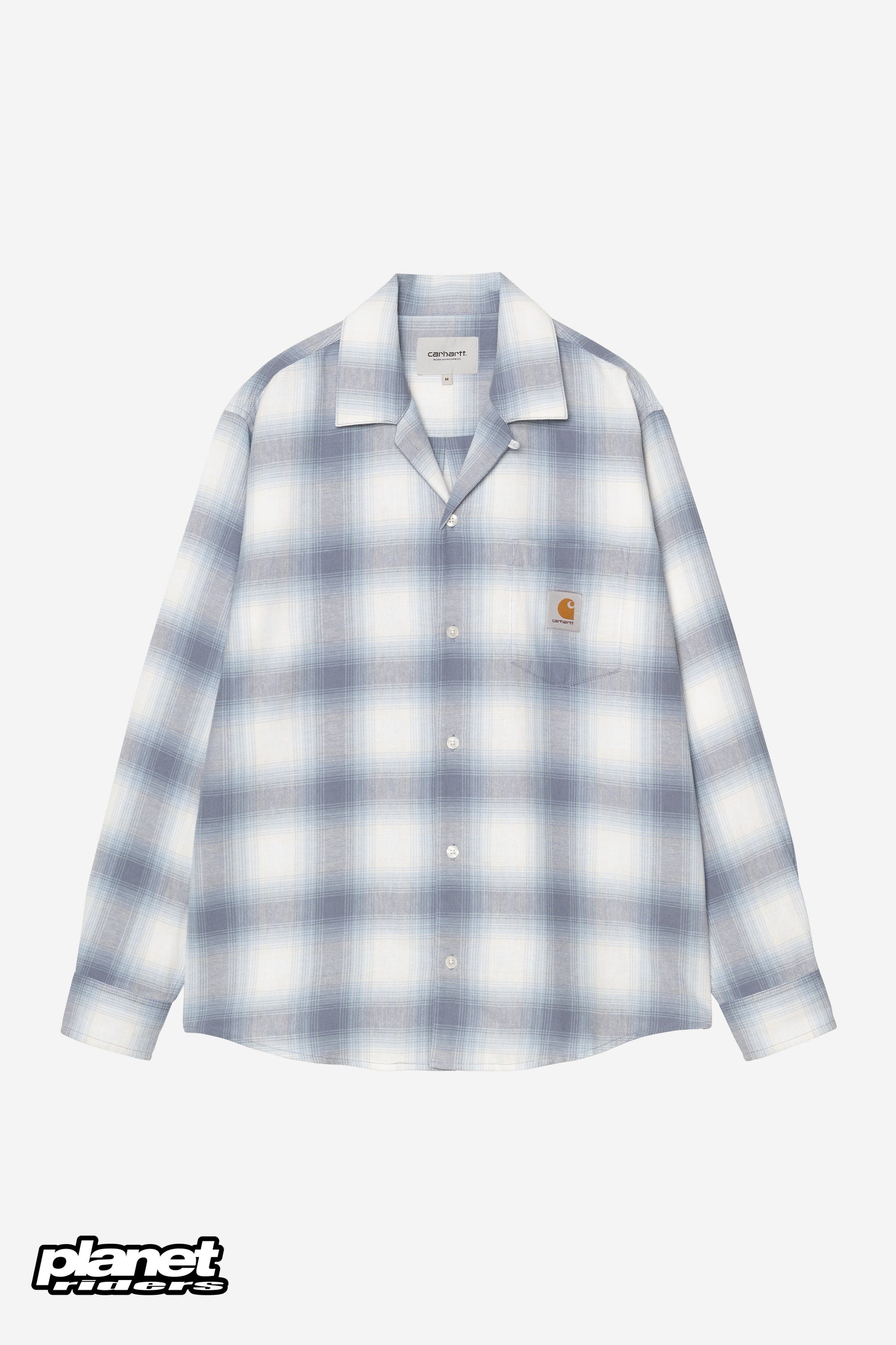 L/S Tyers Shirt Carhartt WIP, Tyers Check, Shady Blue