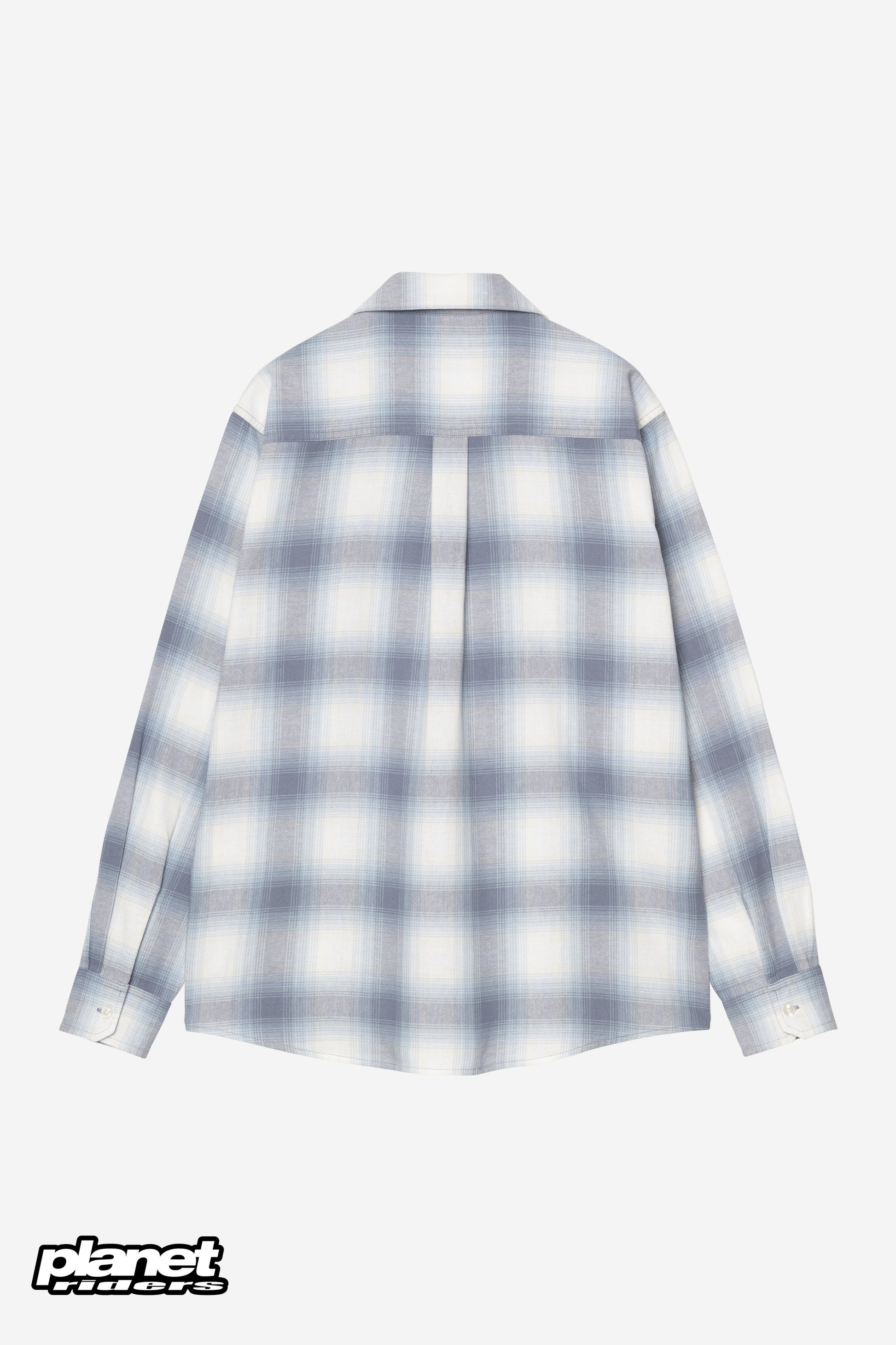 L/S Tyers Shirt Carhartt WIP, Tyers Check, Shady Blue