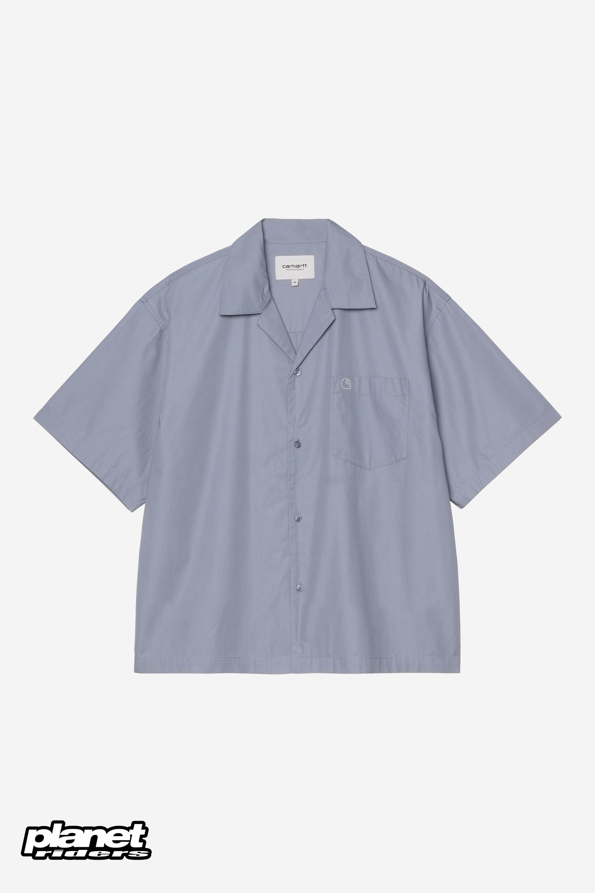 S/S Kendry Shirt Carhartt WIP, Shady Blue / White