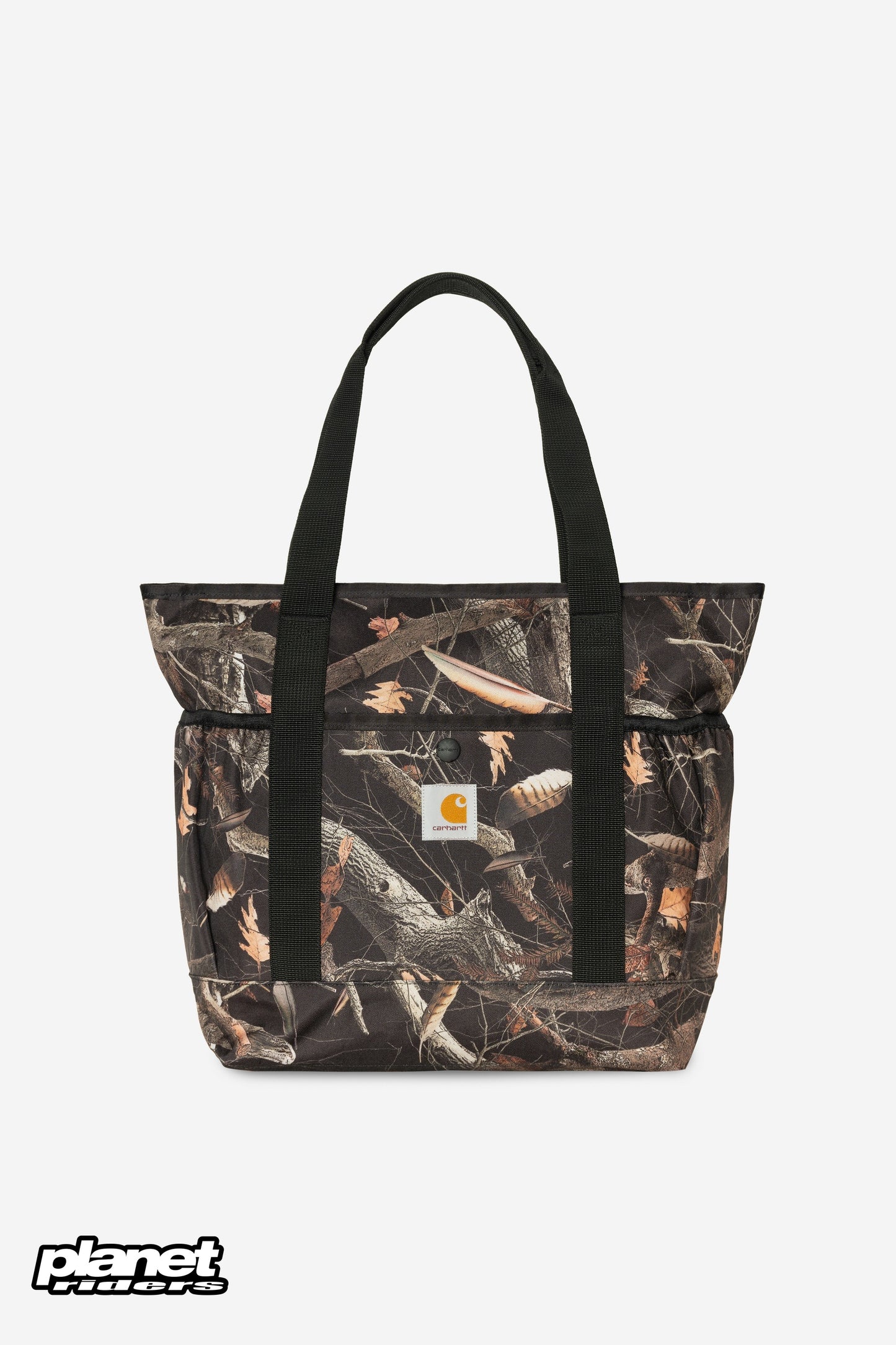 Clapton Tote Bag Carhartt WIP, Camo Feather Tree, Black