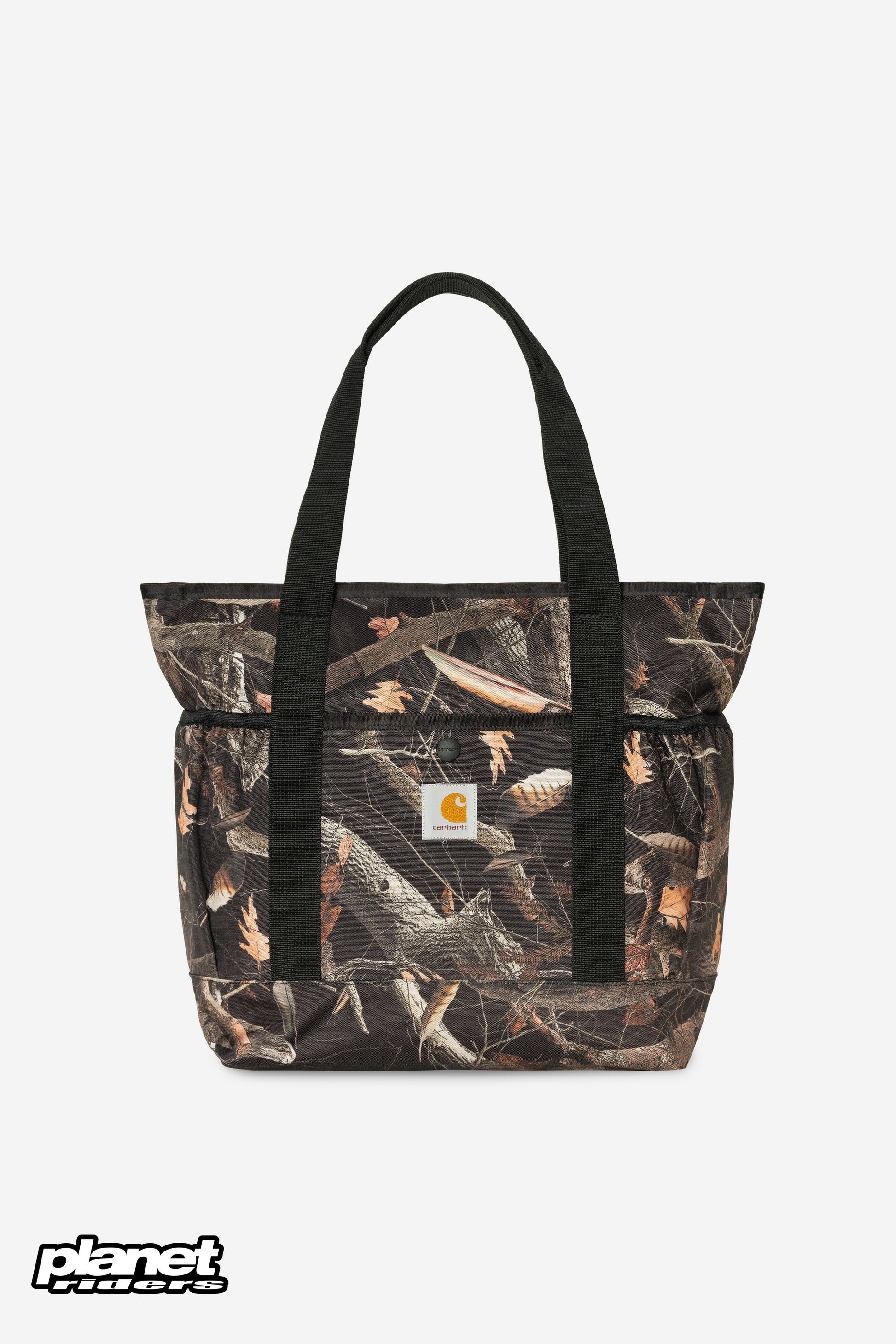 Clapton Tote Bag Carhartt WIP, Camo Feather Tree, Black