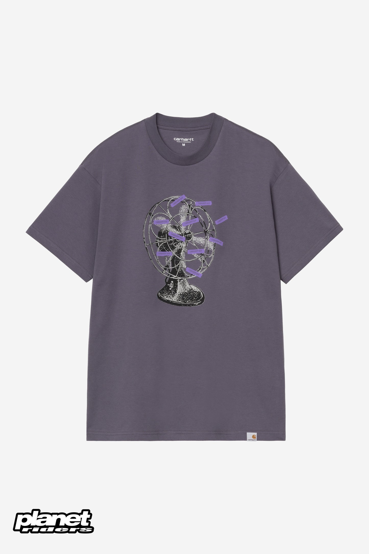 S/S Fan T-Shirt Carhartt WIP, Shady Purple