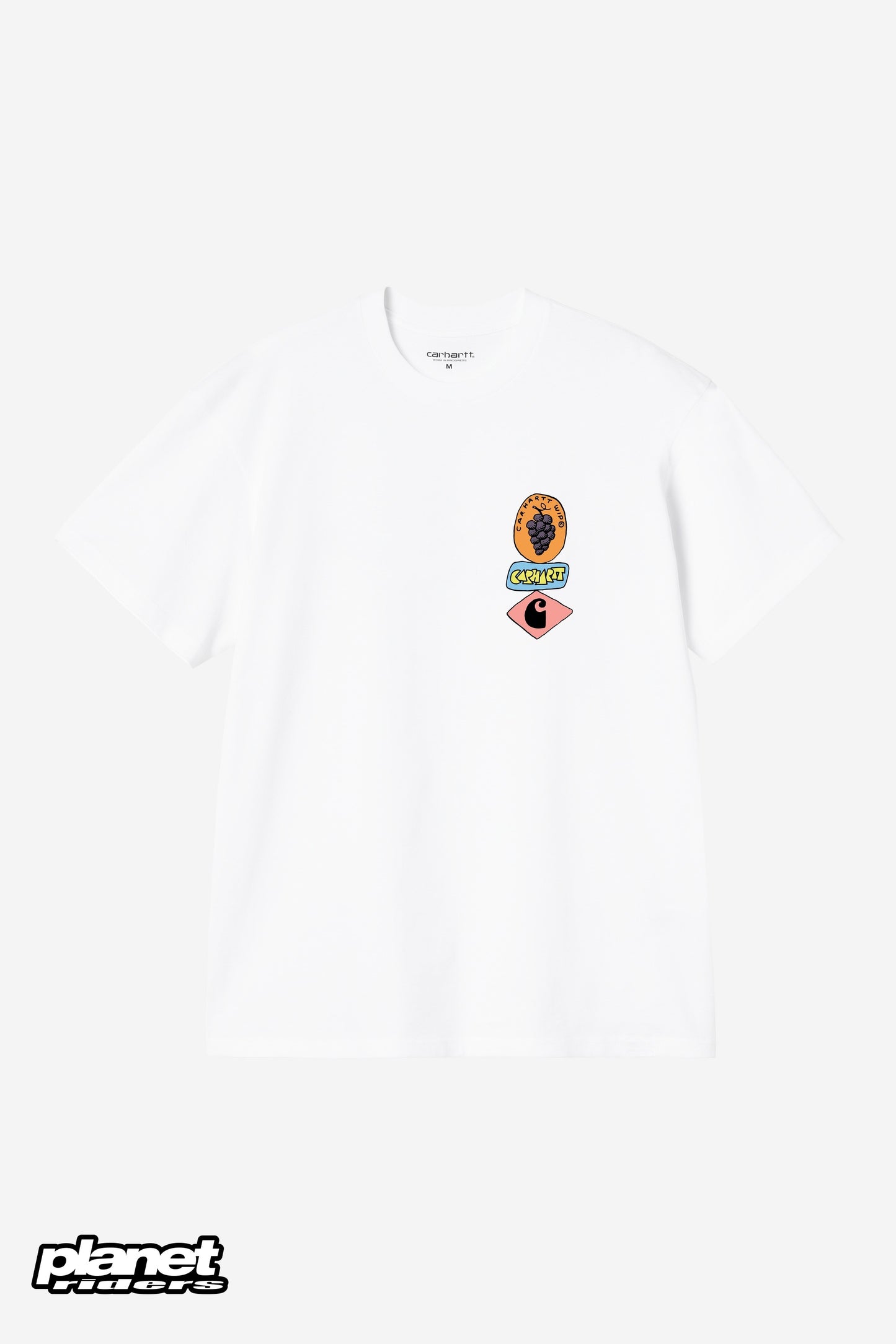 S/S Stacked Grapes T-Shirt Carhartt WIP, White