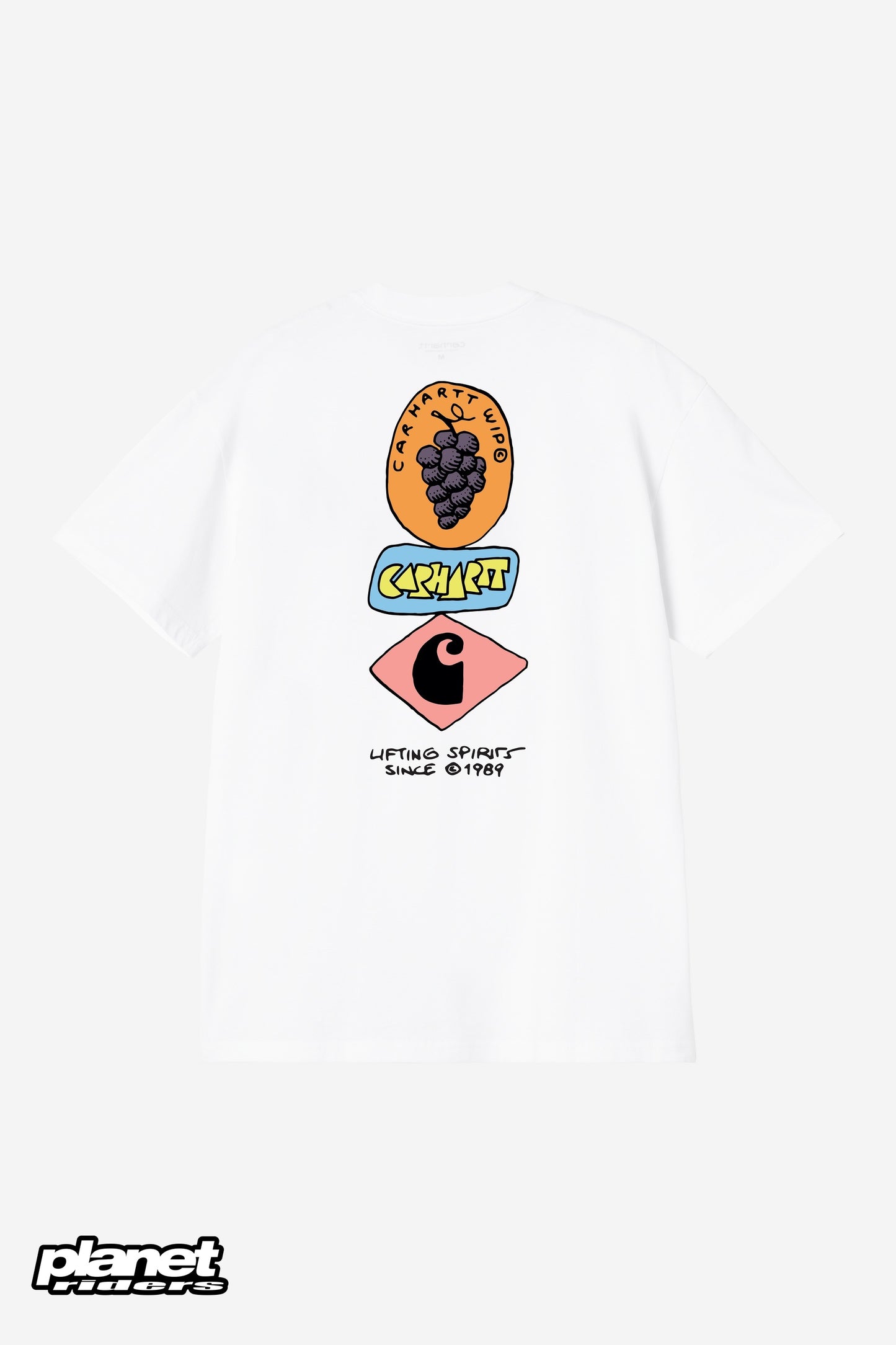 S/S Stacked Grapes T-Shirt Carhartt WIP, White