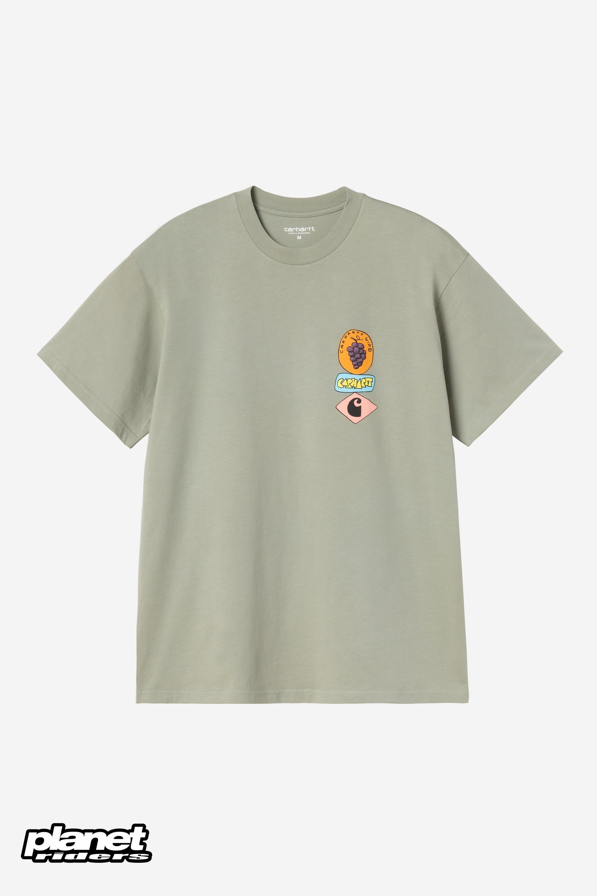 S/S Stacked Grapes T-Shirt Carhartt WIP, Shady Green