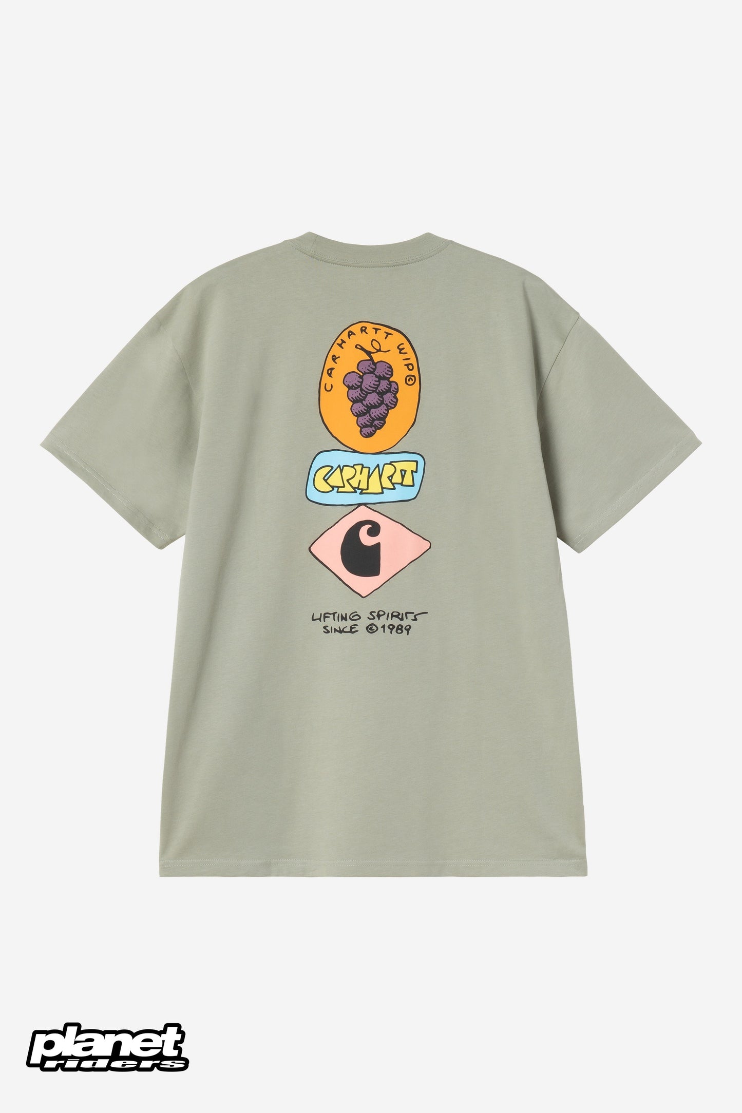 S/S Stacked Grapes T-Shirt Carhartt WIP, Shady Green