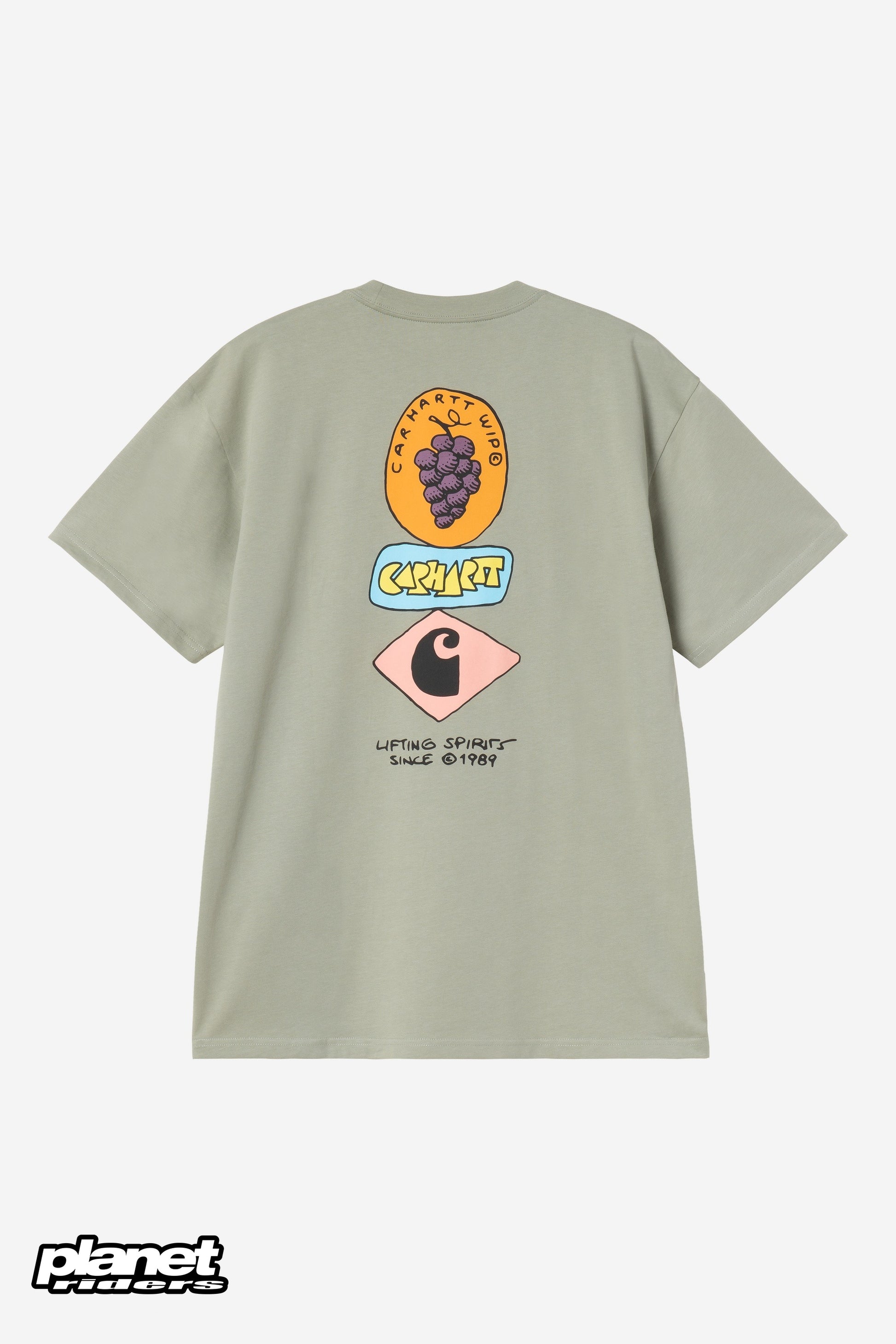 S/S Stacked Grapes T-Shirt Carhartt WIP, Shady Green