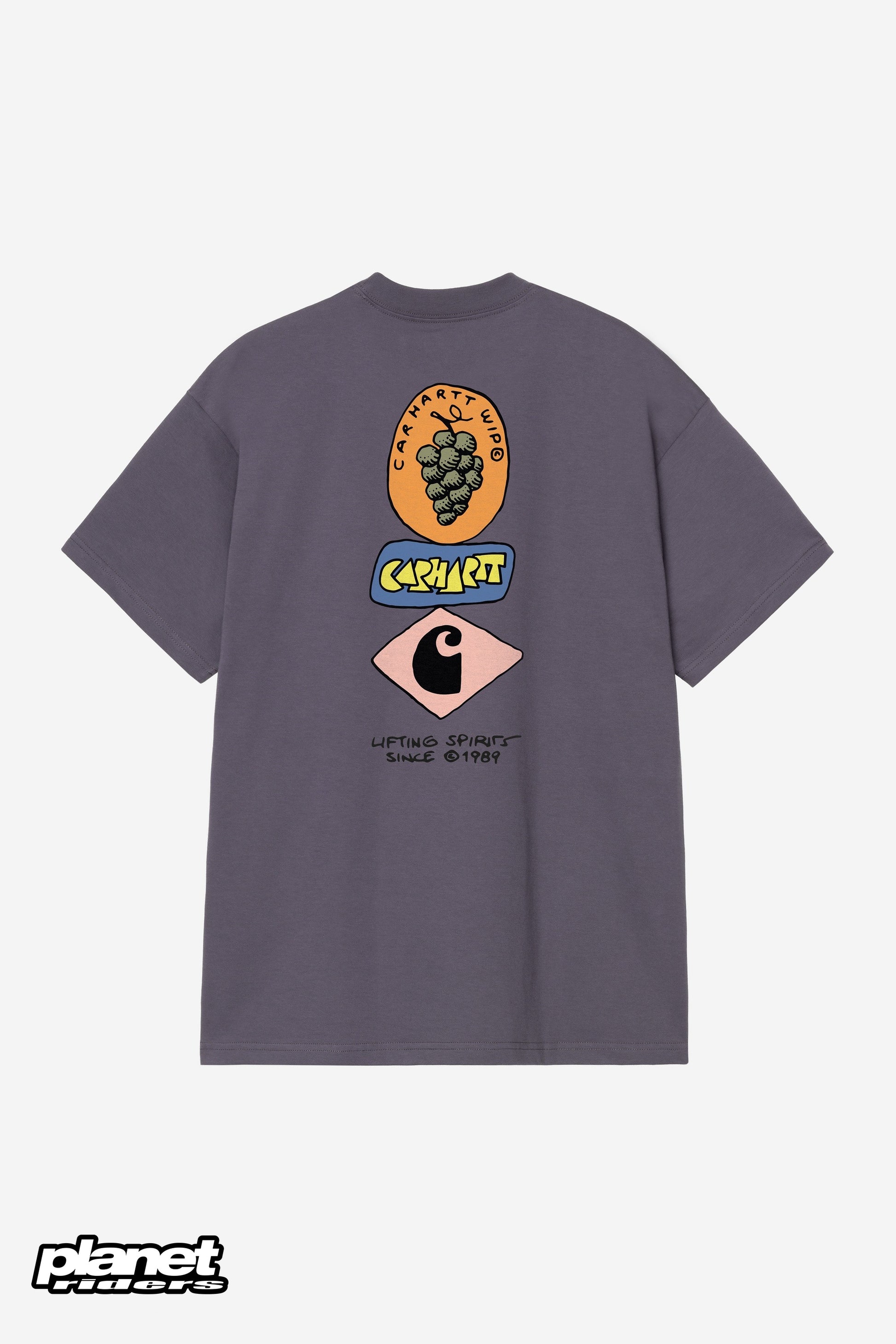 S/S Stacked Grapes T-Shirt Carhartt WIP, Shady Purple