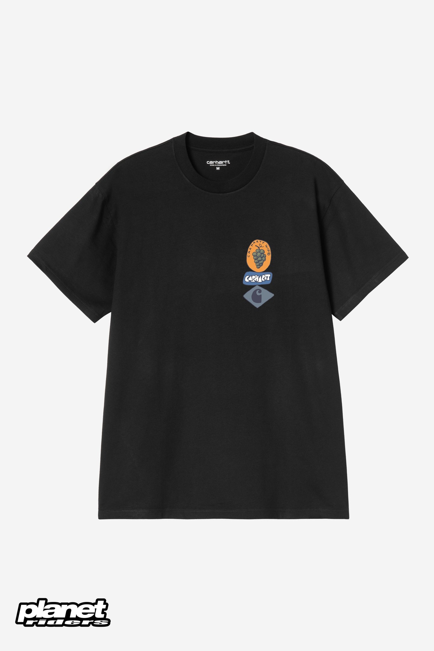 S/S Stacked Grapes T-Shirt Carhartt WIP, Black